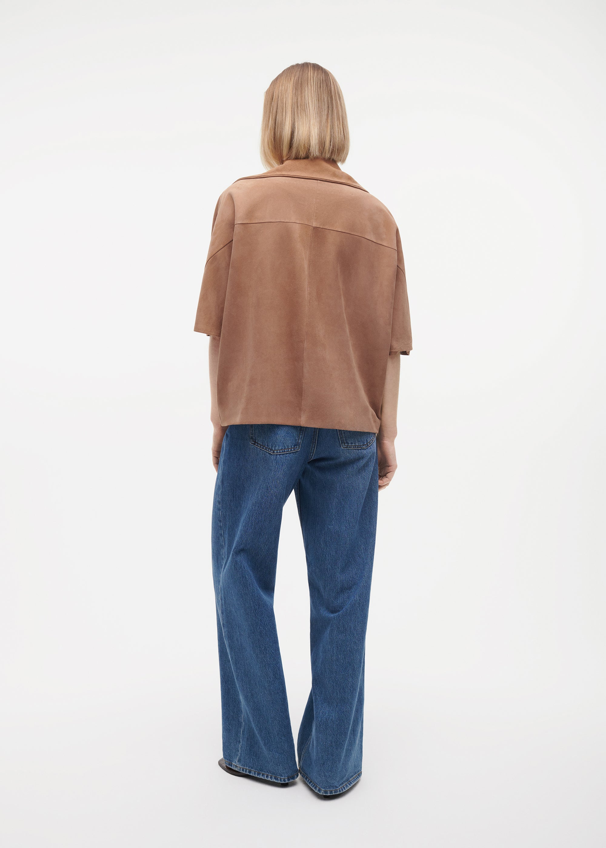 CLARA Suede Jacket | Mousse