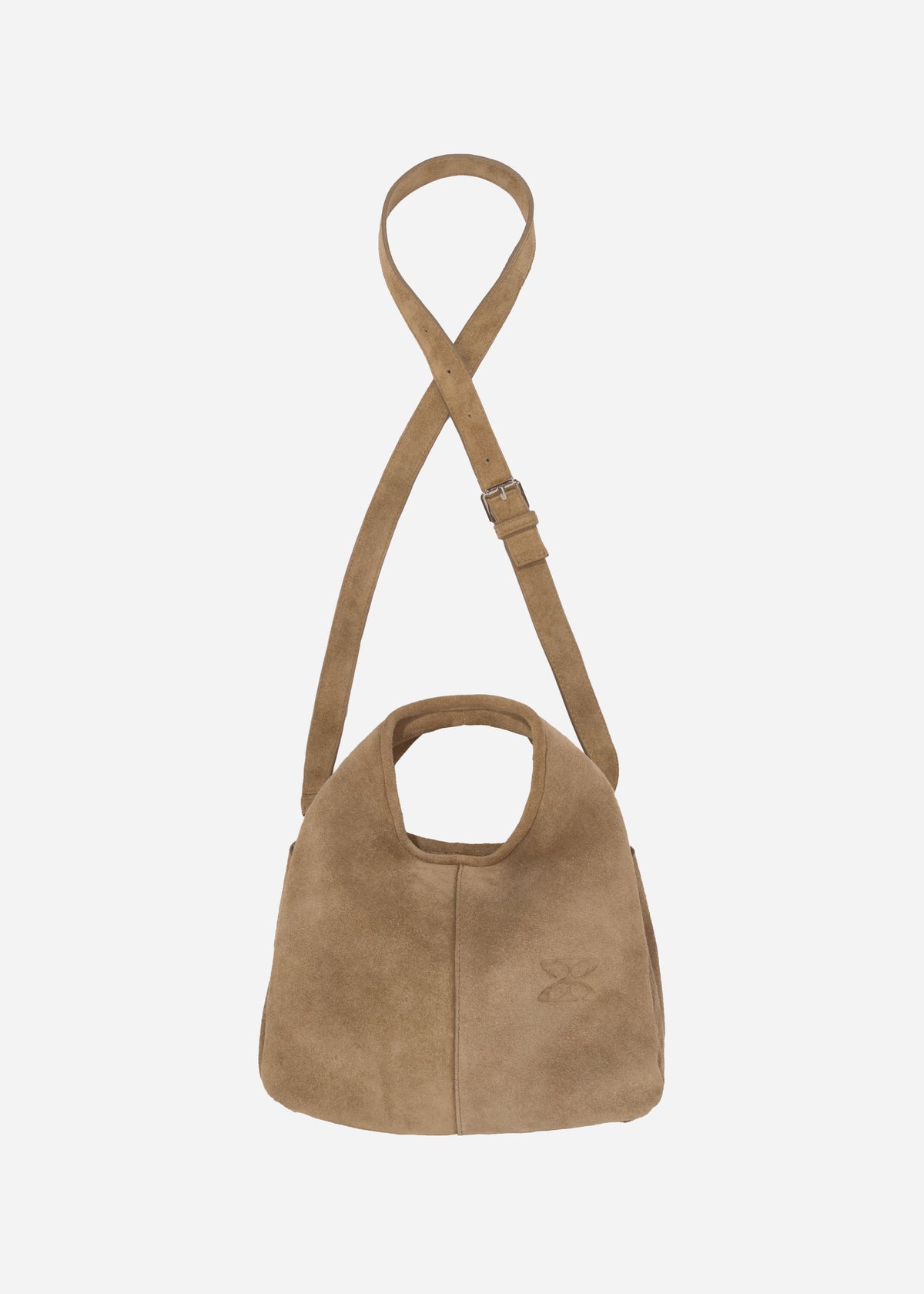 HARLEE Gritty Suede Bag | Olive