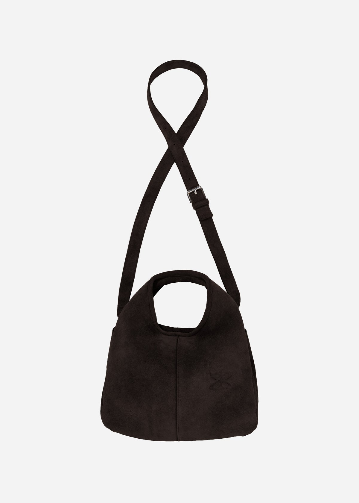 HARLEE Gritty Suede Tas | Velvet Brown