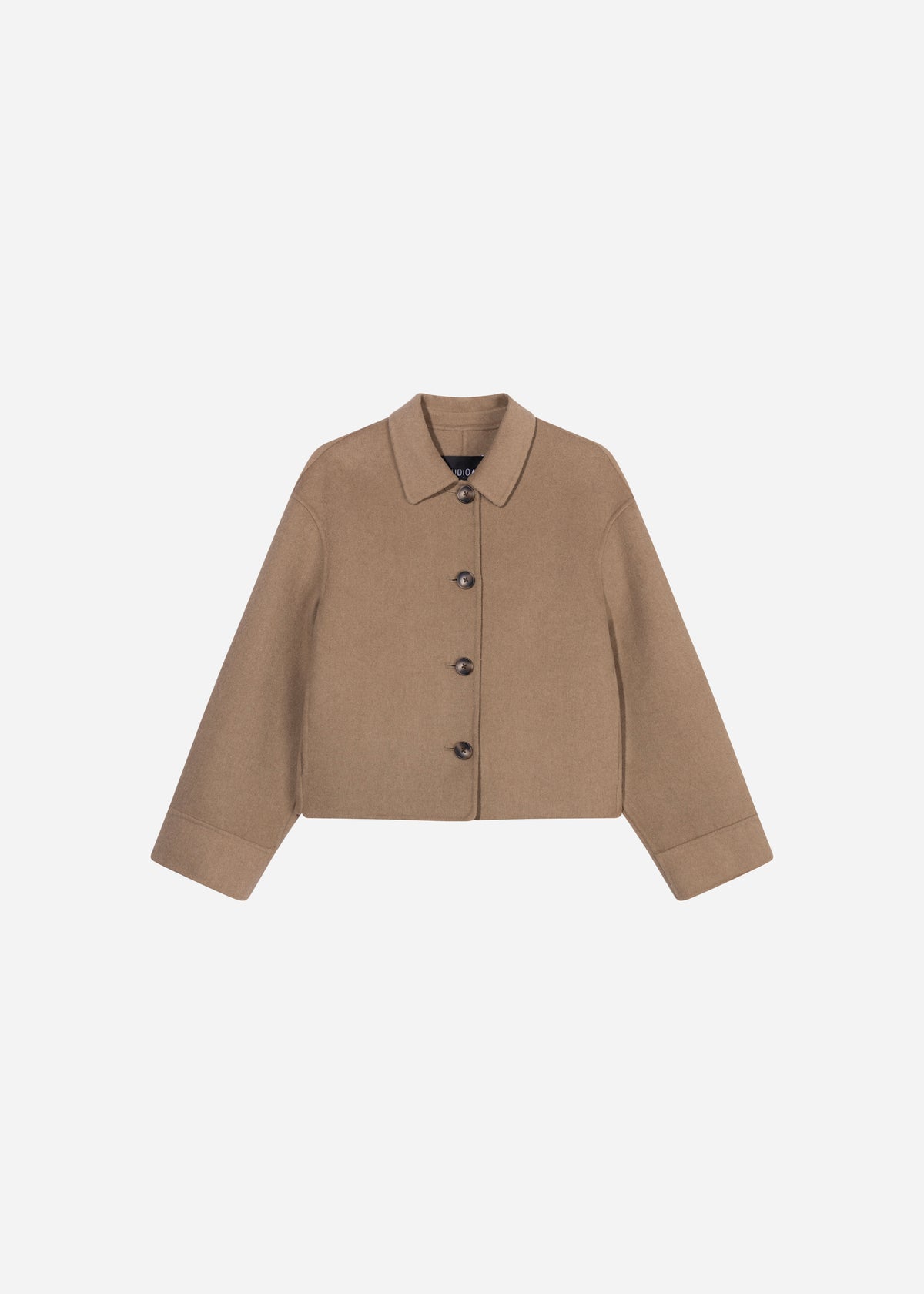 NICOLINA Wolljacke | Dark Olive