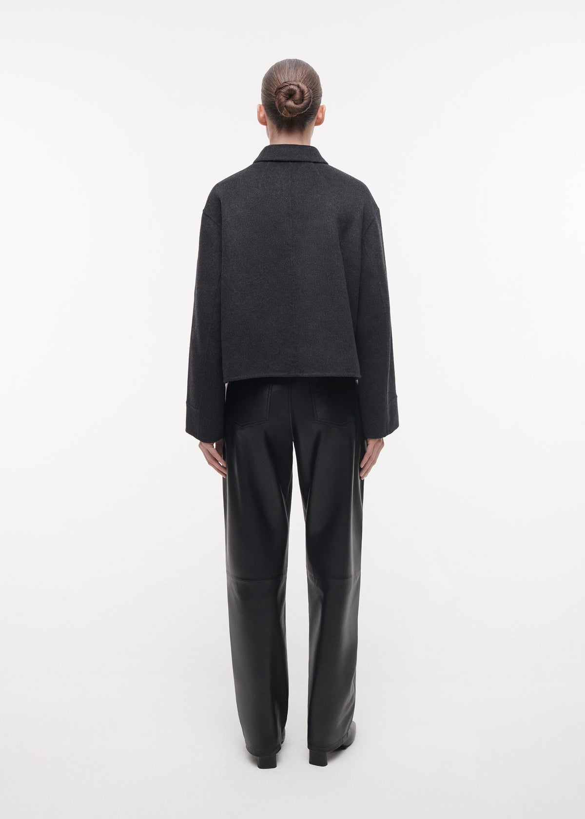 NICOLINA Wool Jacket | Storm Iron