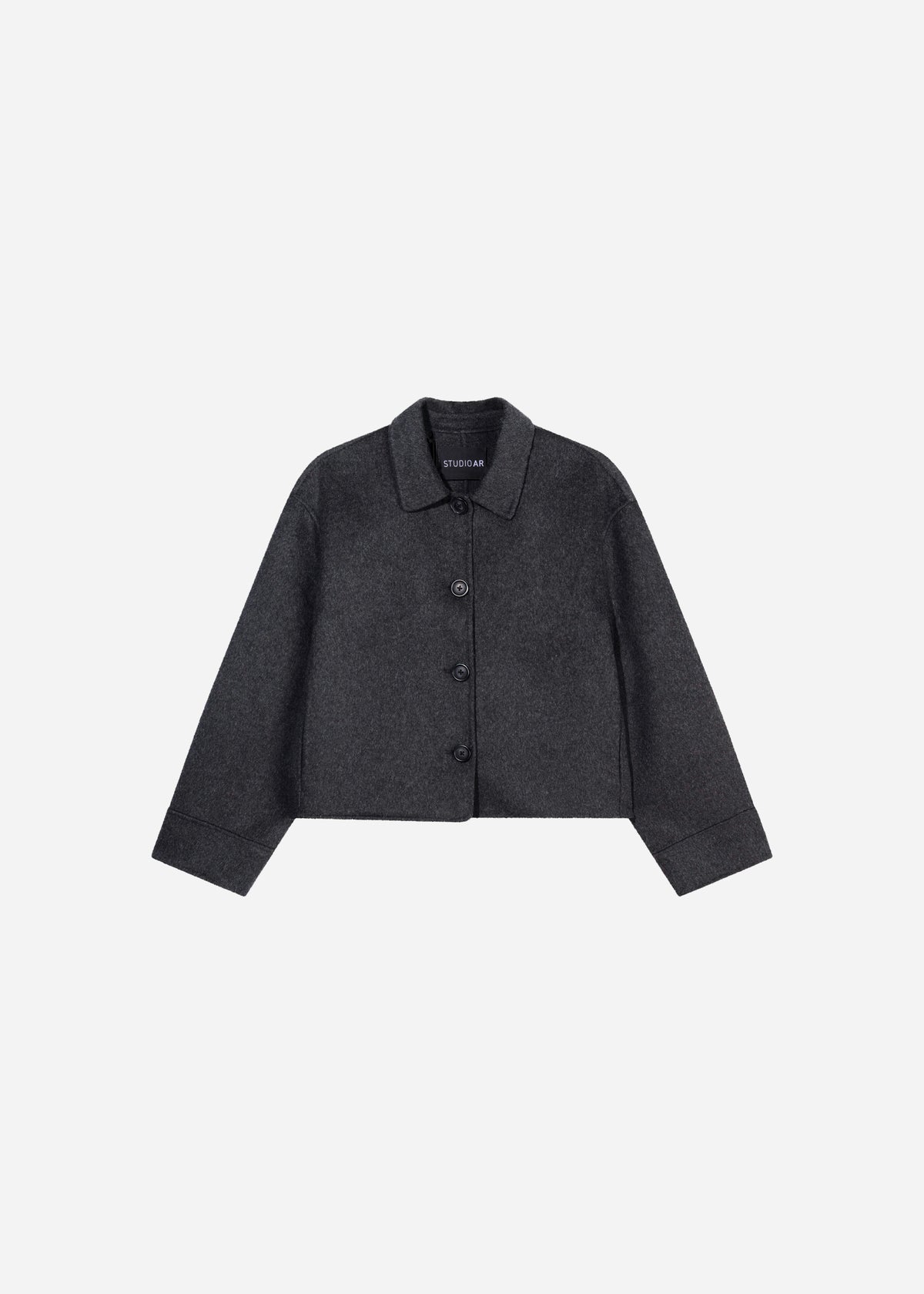 NICOLINA Wool Jacket | Storm Iron
