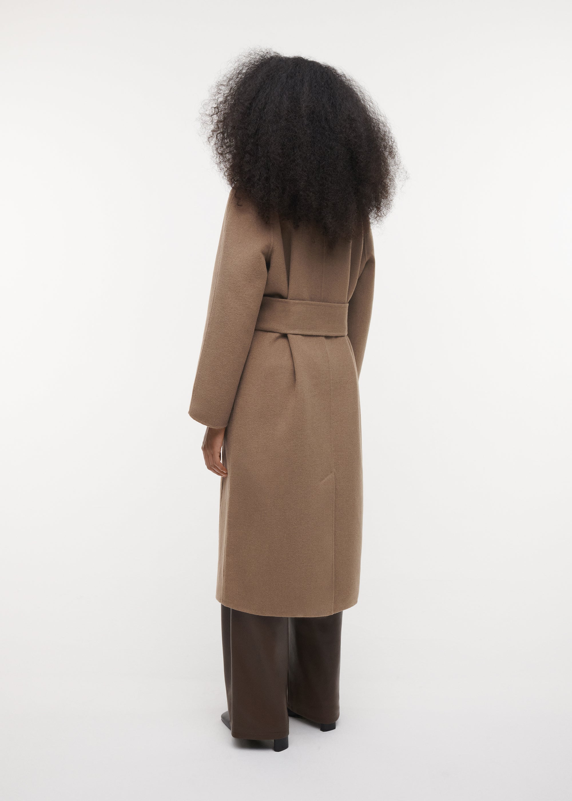 JOY Wollen Jas | Dark Olive
