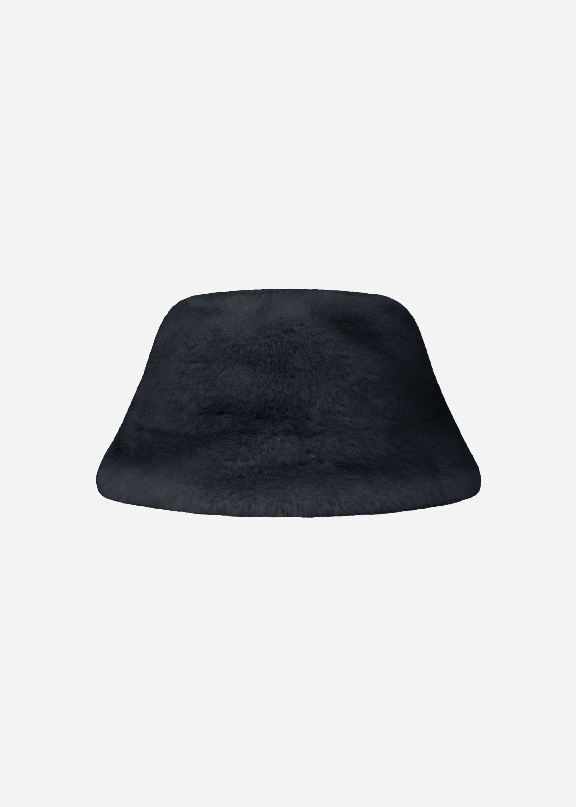 BEAU Faux Fur Hat | Dark Grey