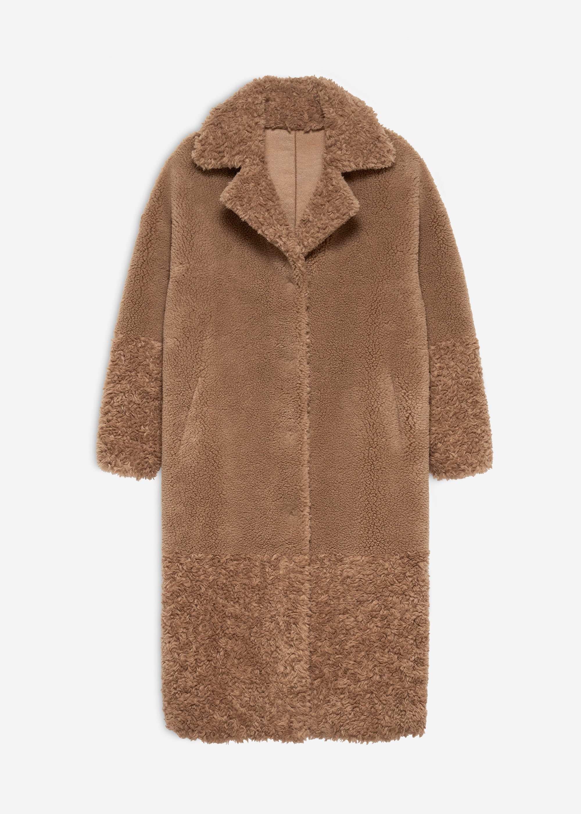 FLOOR Teddy Wool Coat | Camel