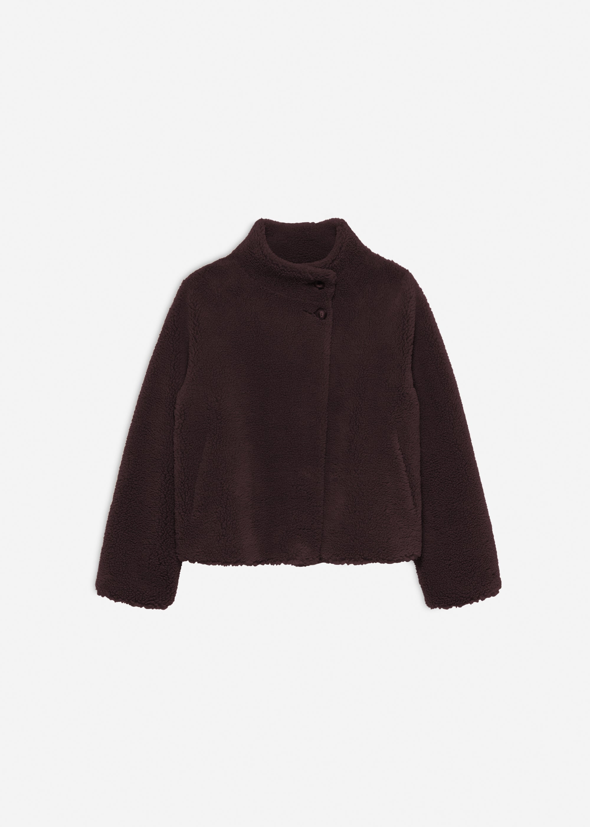 MALLOW Teddy Wool Jacket | Shiraz