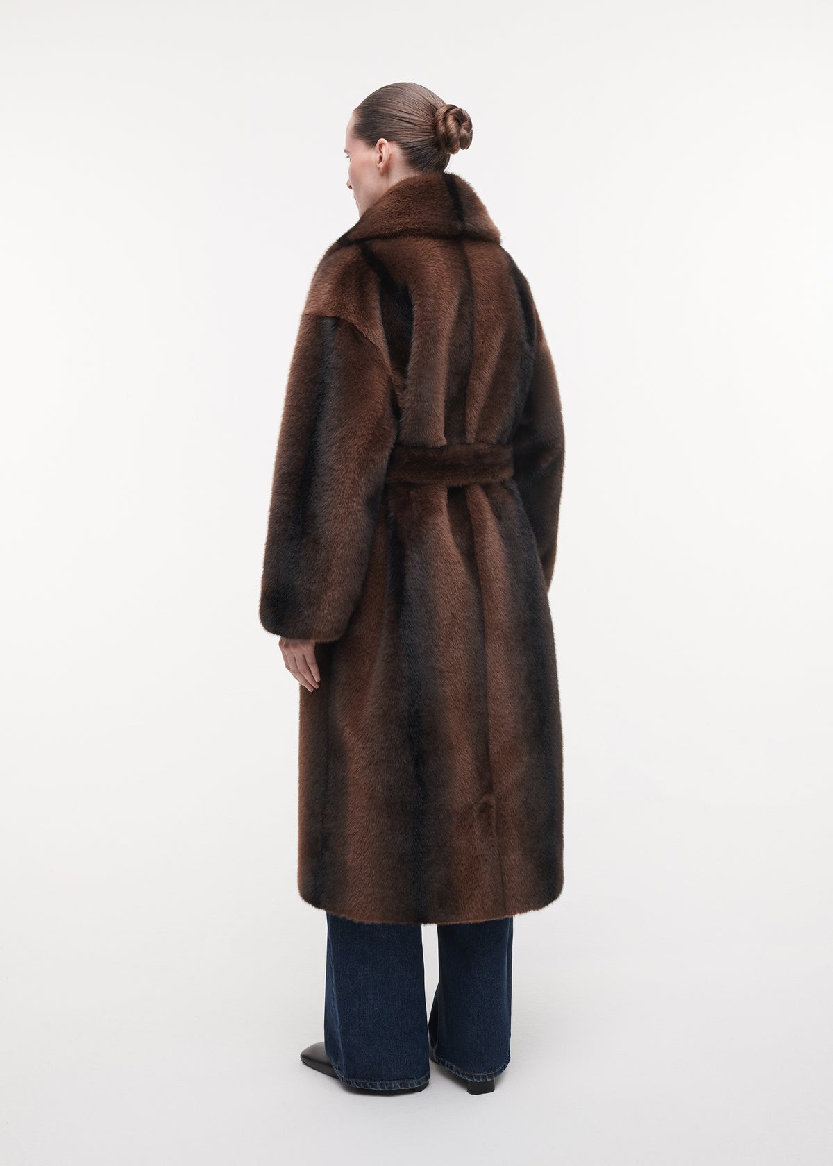 YOSHE Reversible Coat | Dark Fox