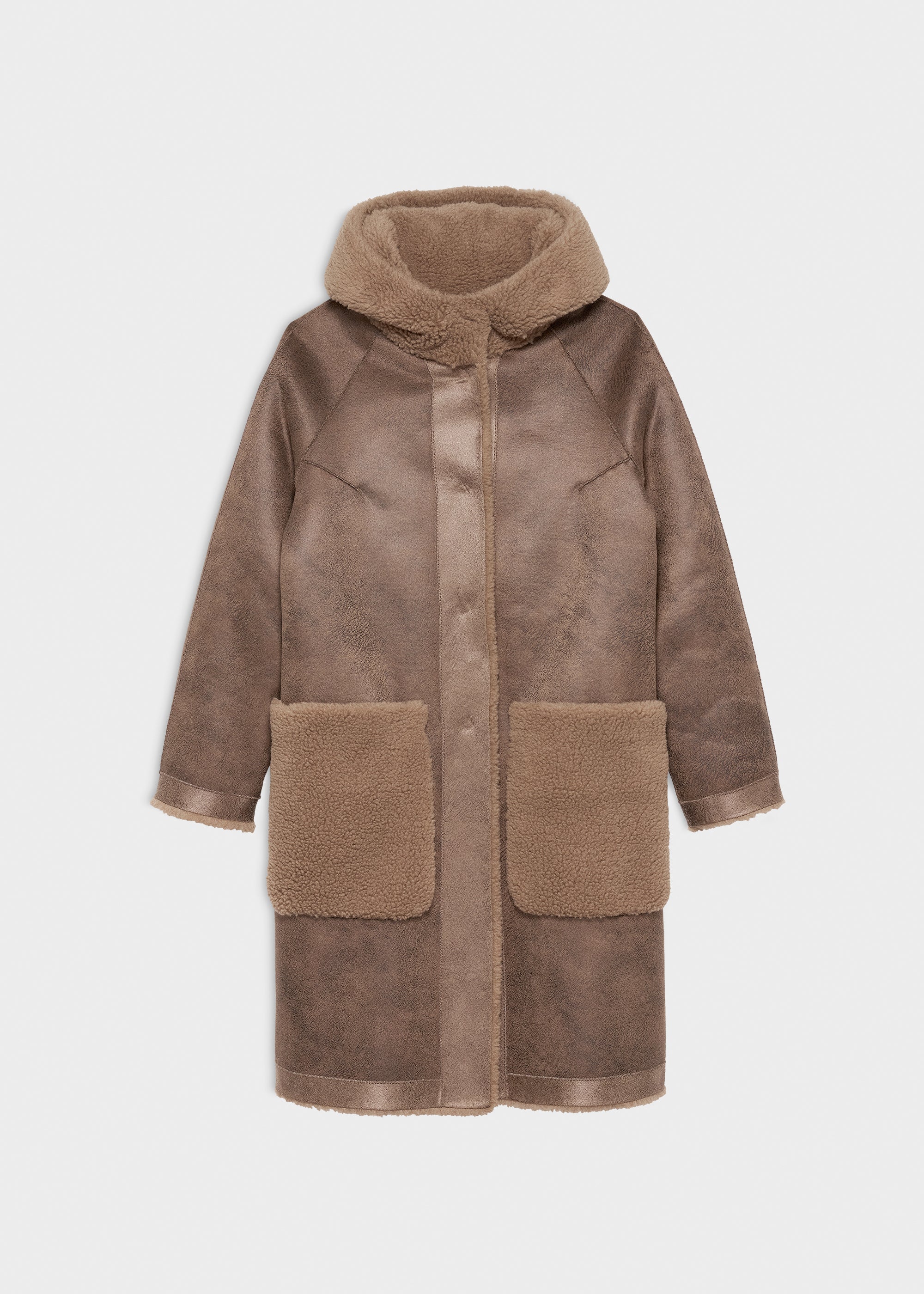AISHA Teddy Wool Coat