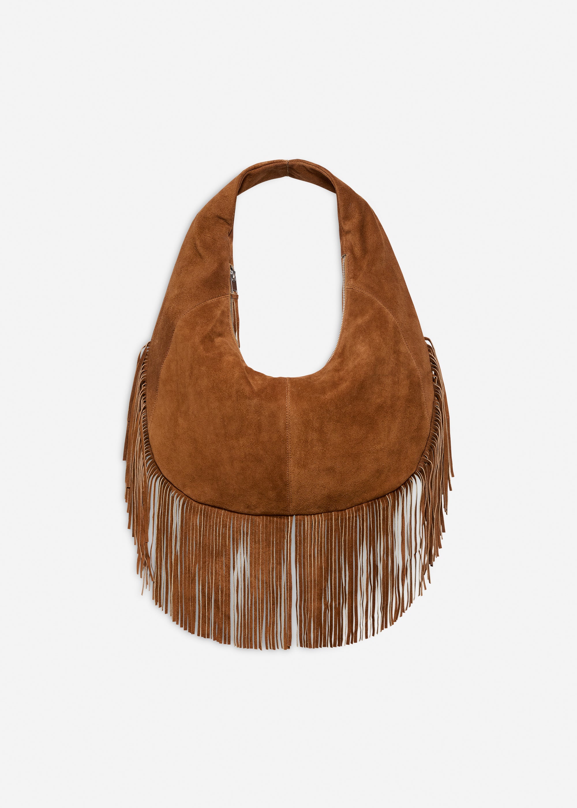 BROOKE Suede Fringe Bag