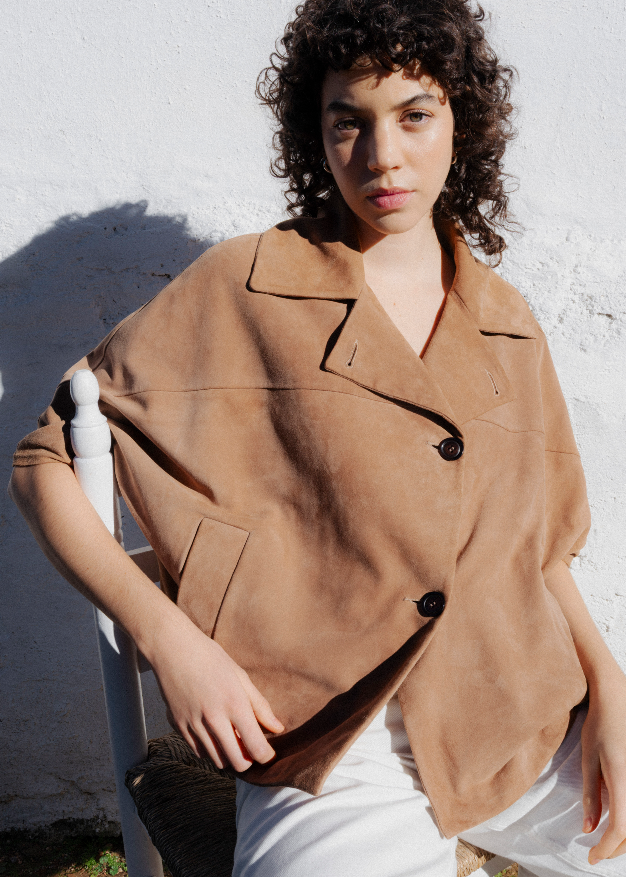 CLARA Wildlederjacke