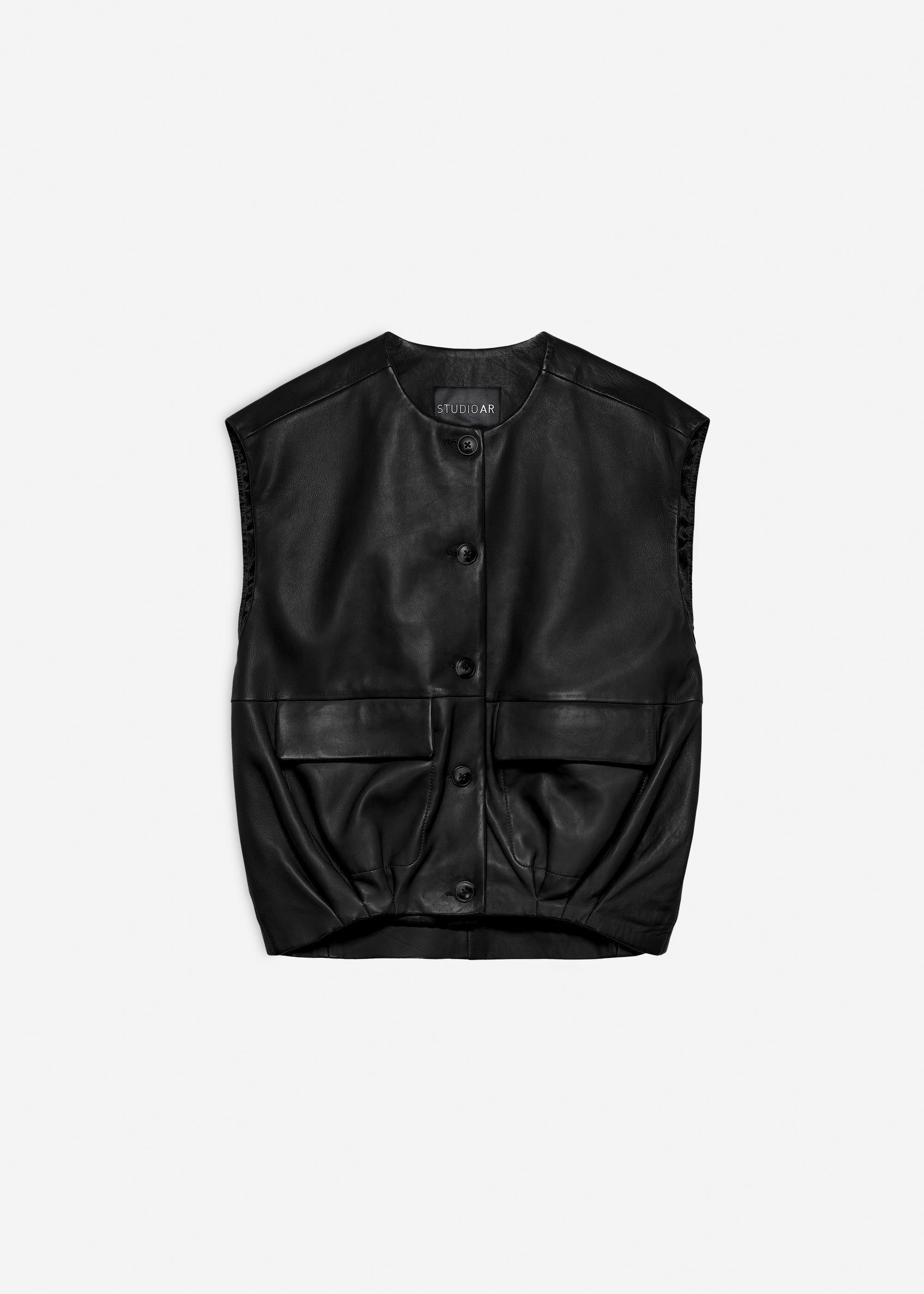 DANIELA Leather Gilet