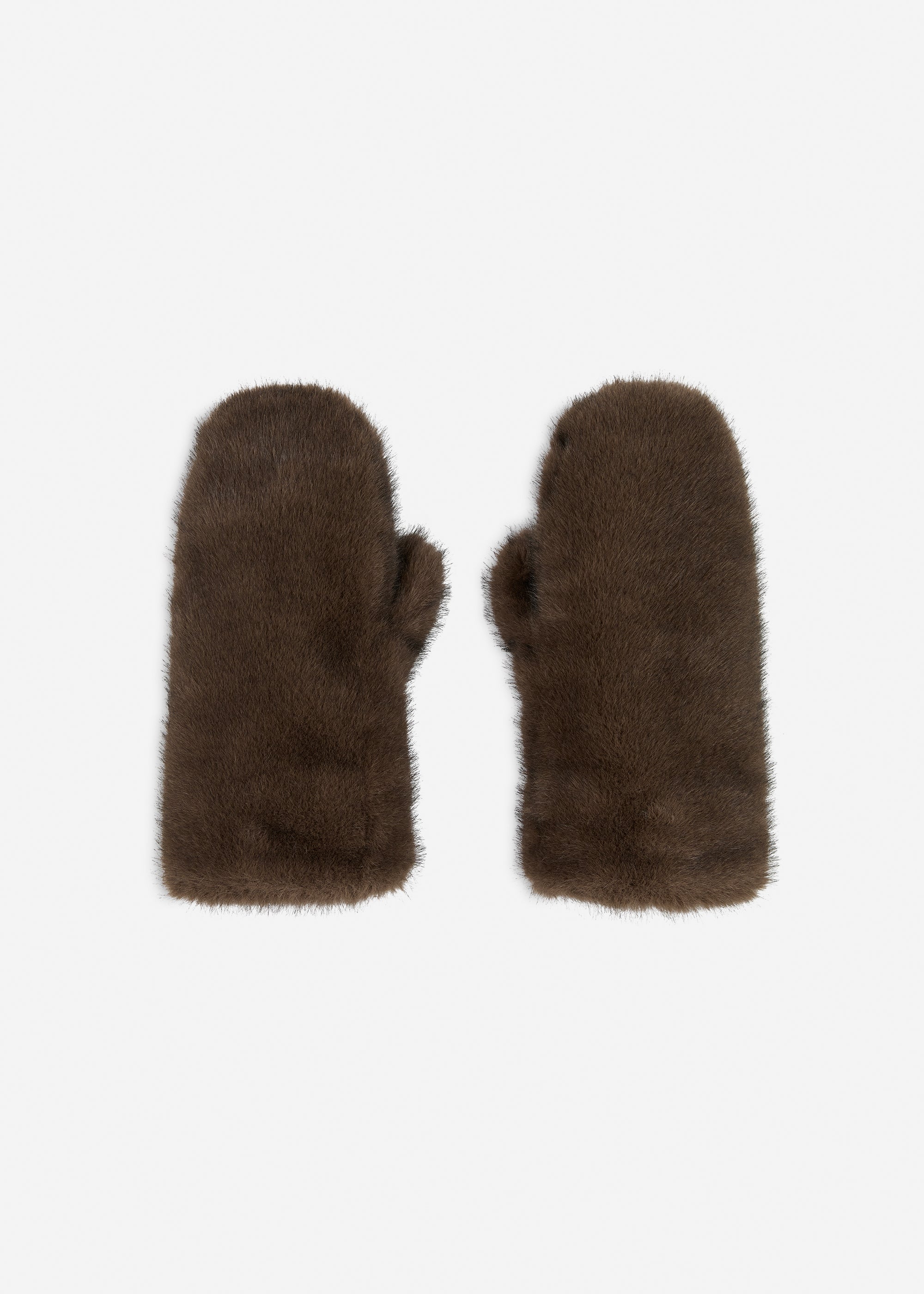 EVALYN Faux Fur Gloves
