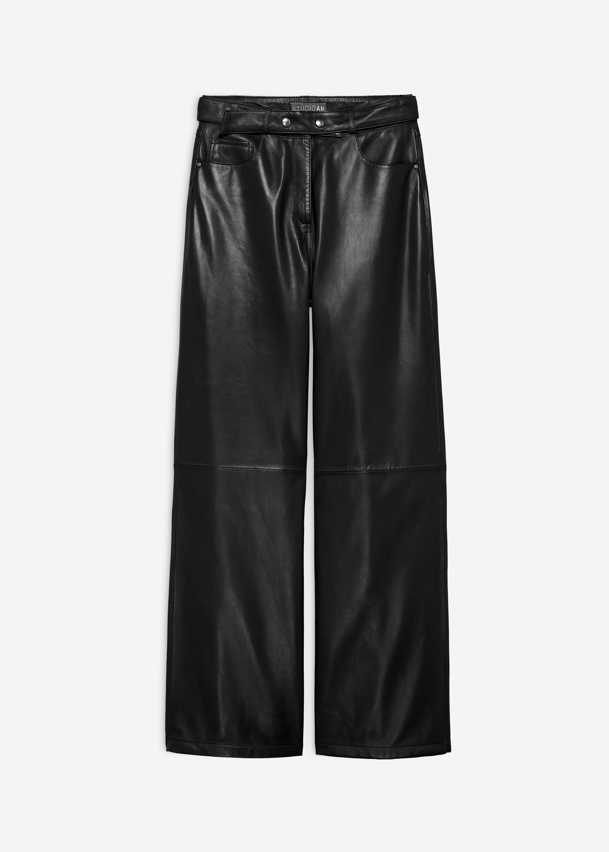 KAIA Leather Trousers