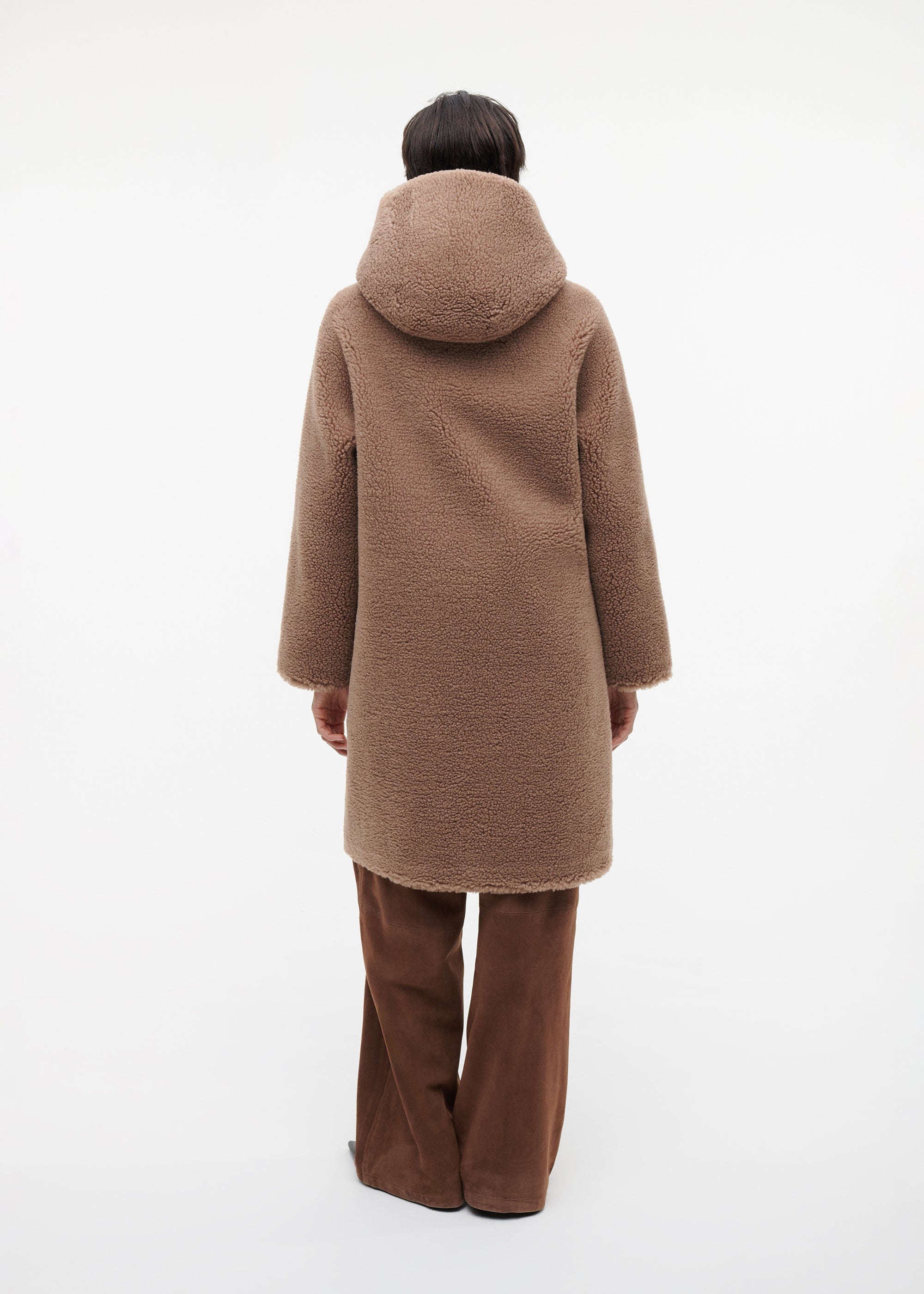 AISHA Teddy Wool Coat