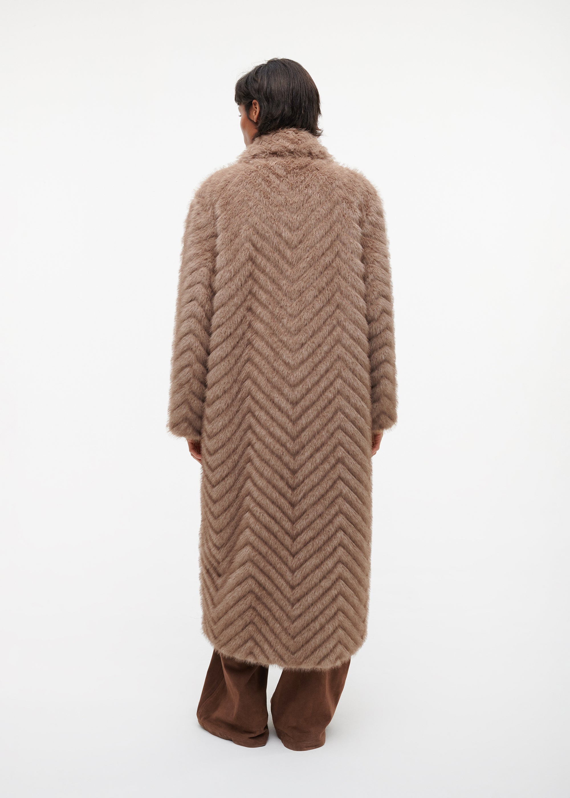 SCARLET Faux Mink Coat