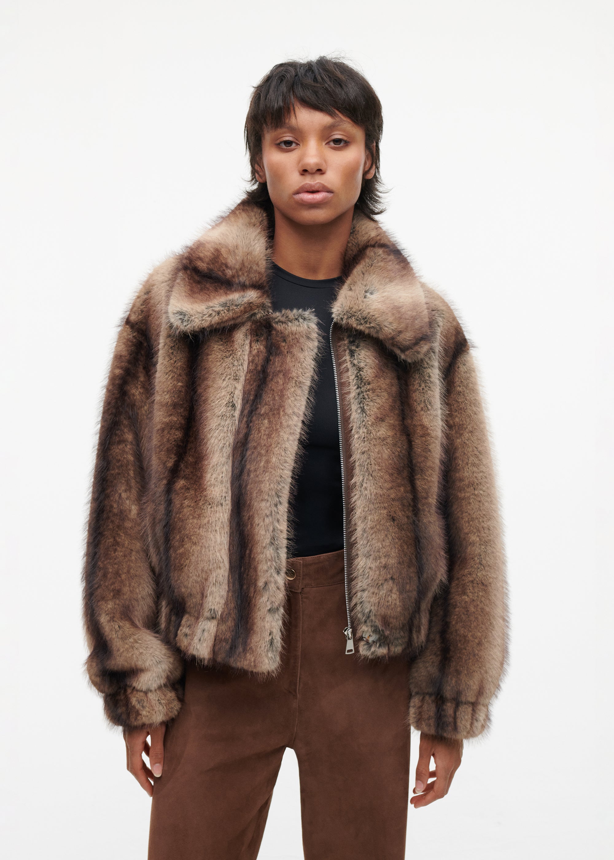 LUCY Faux fur Coat
