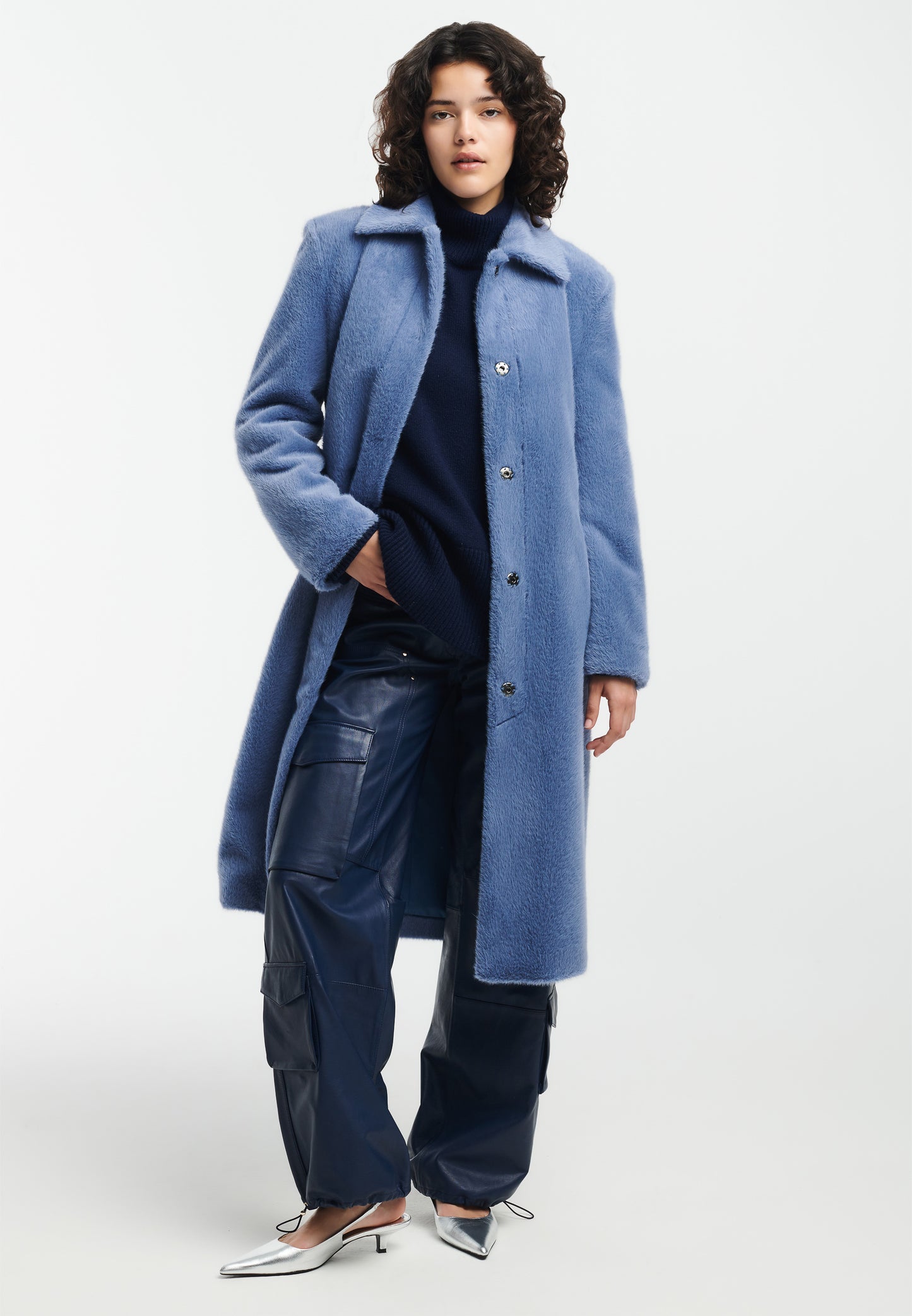 GAURA Faux Fur Coat