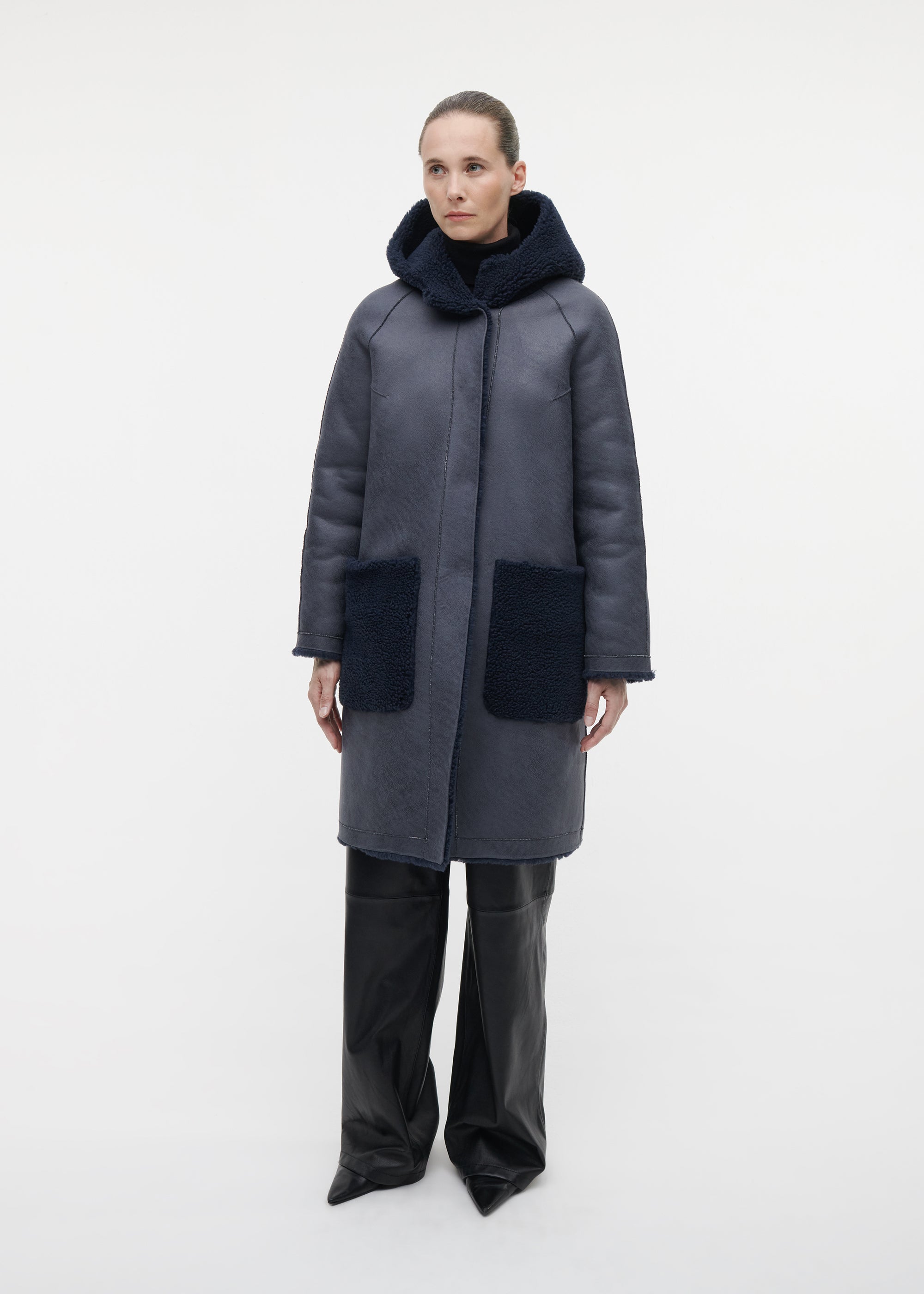 AISHA Teddy Wool Coat