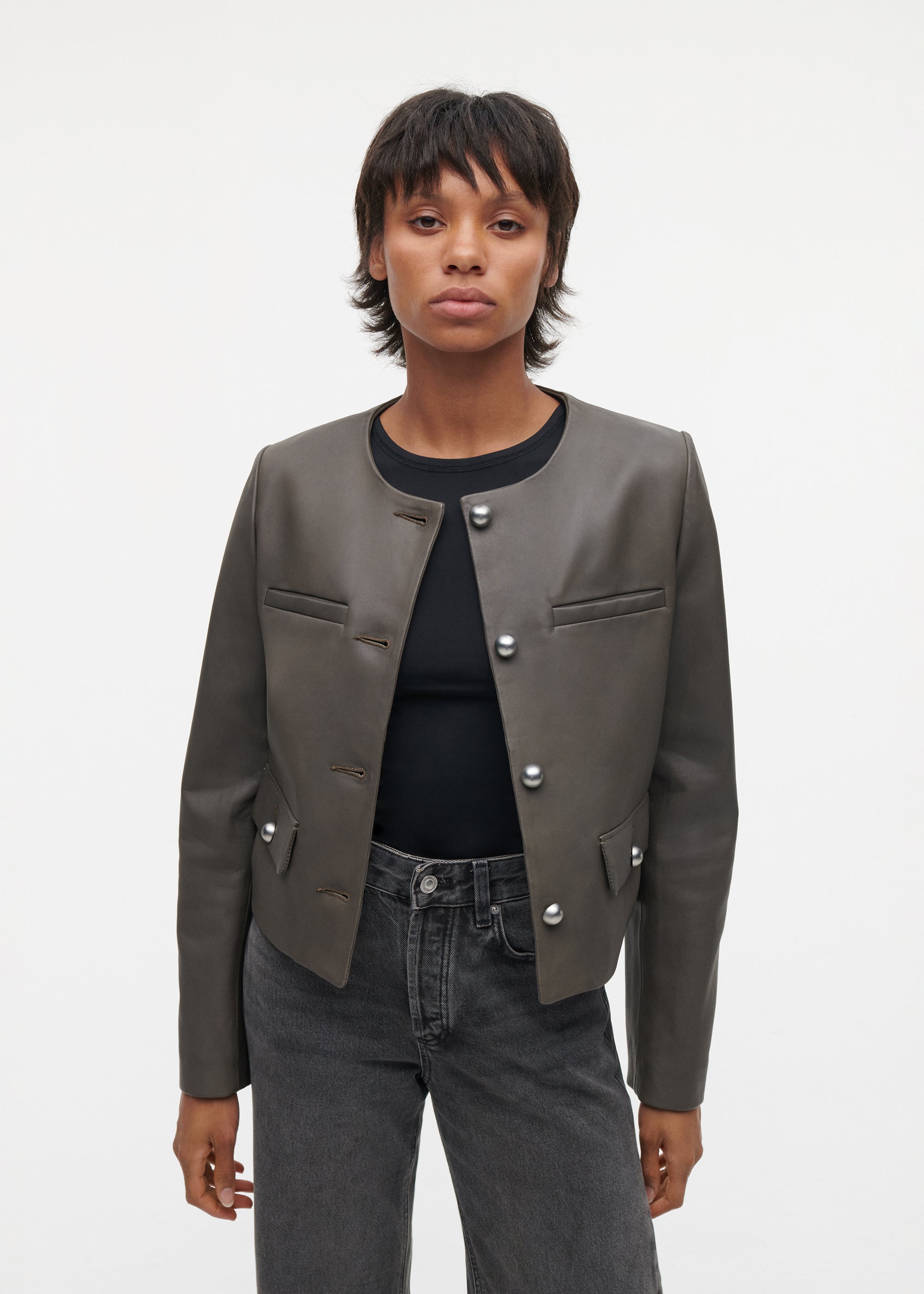 MAGDA Leather Jacket