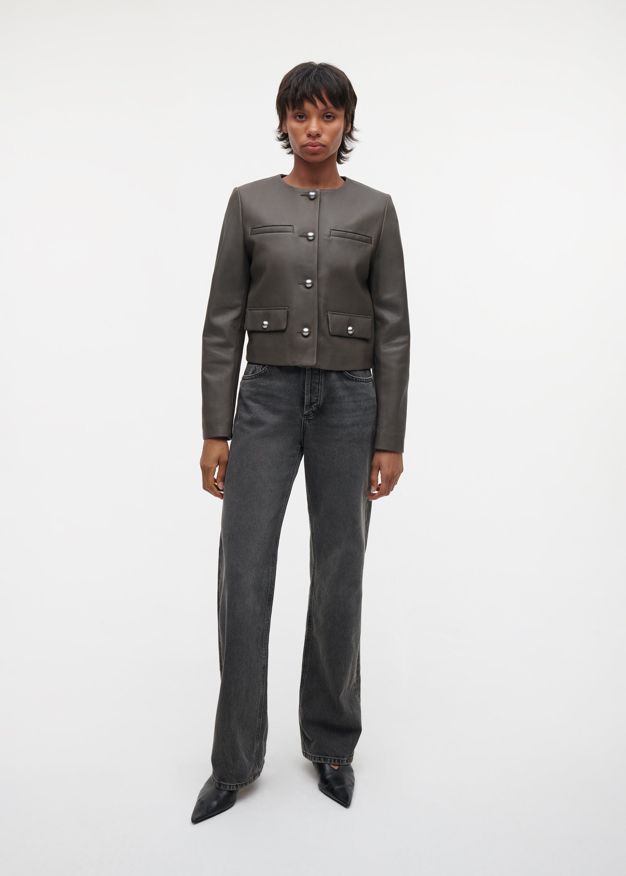 MAGDA Leather Jacket
