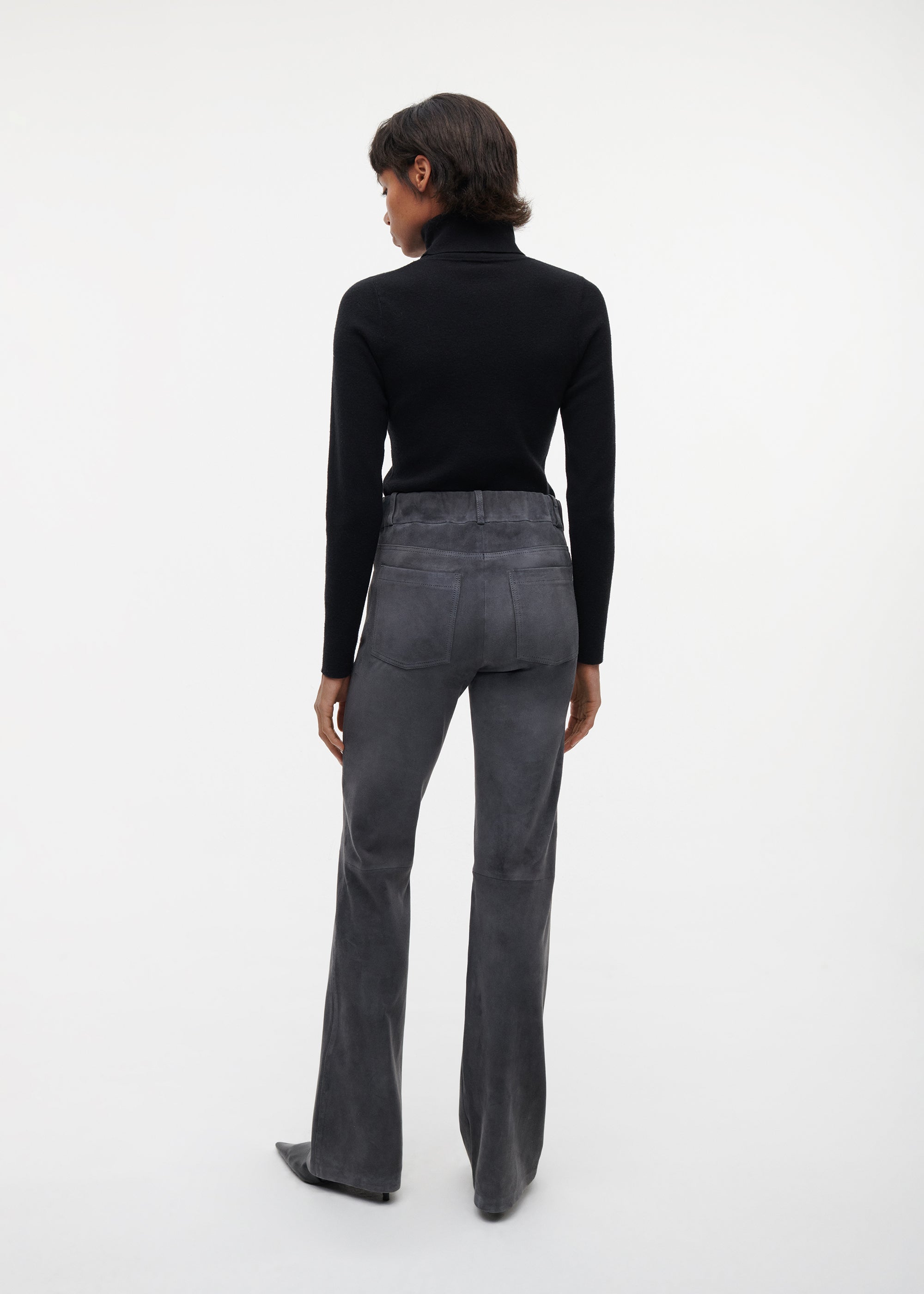 DUANA Suede Stretch Trousers