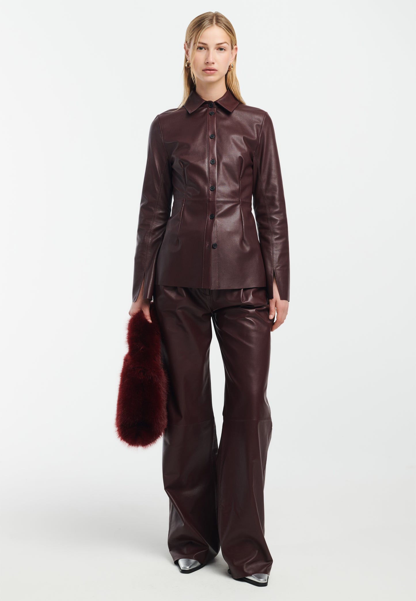 NIGELLA Leather Shirt