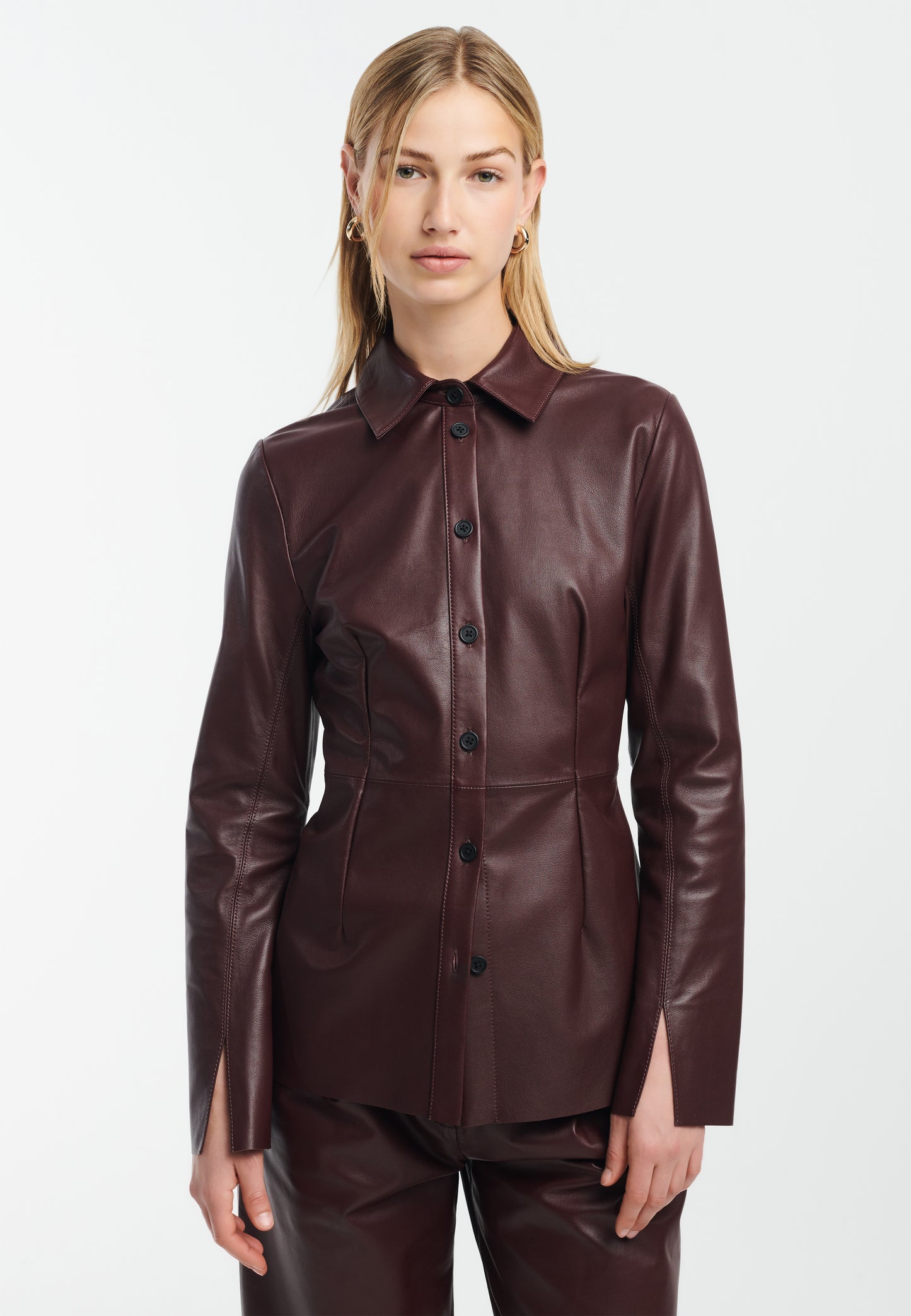 NIGELLA Leather Shirt