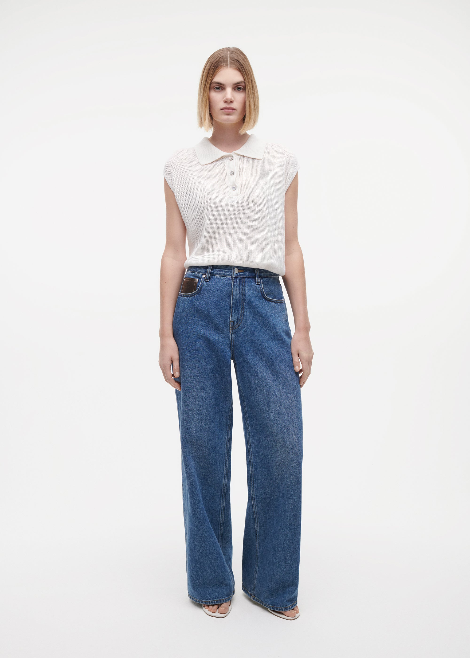 ALINE Denim Trousers