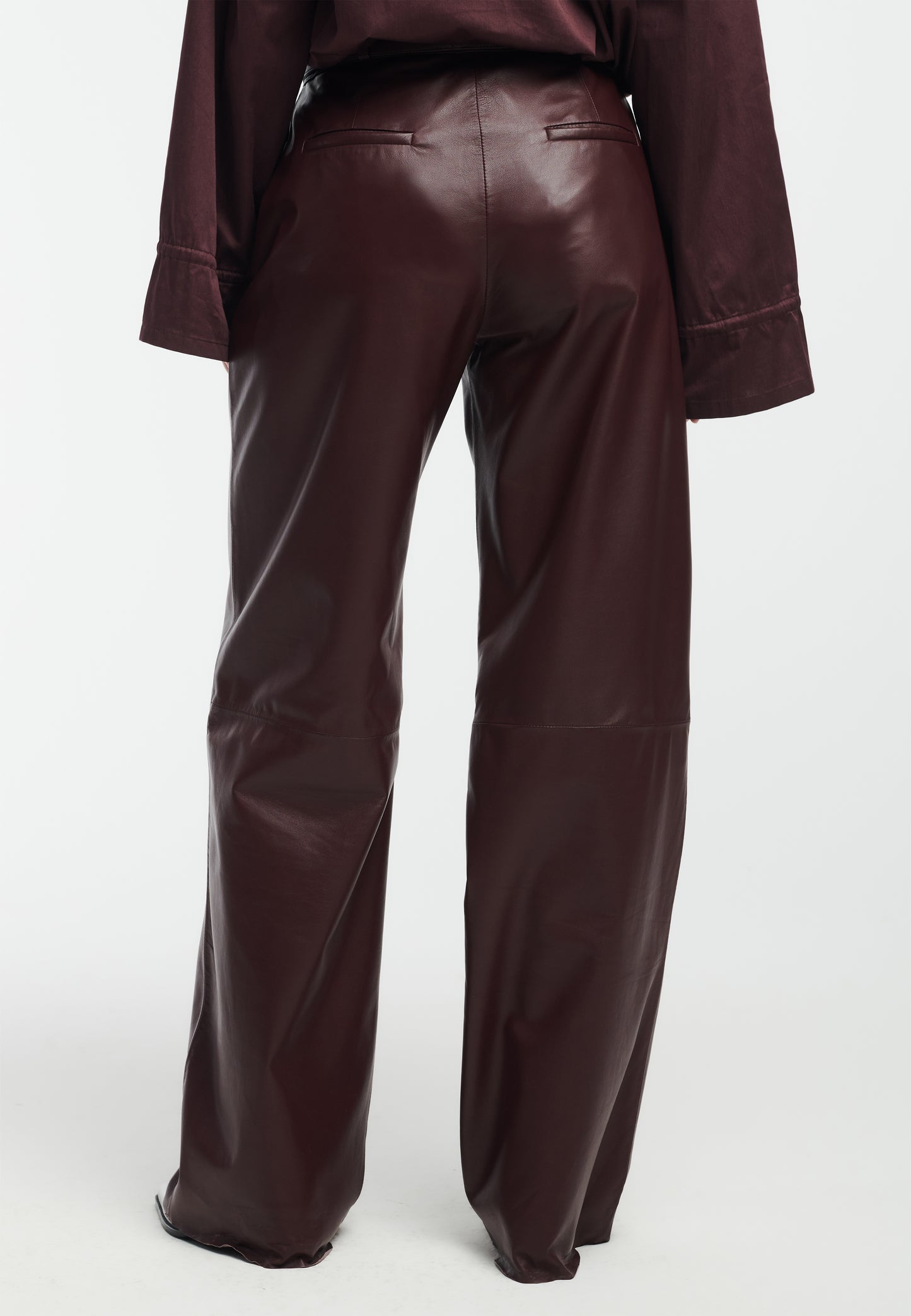 MAY Leather Trousers
