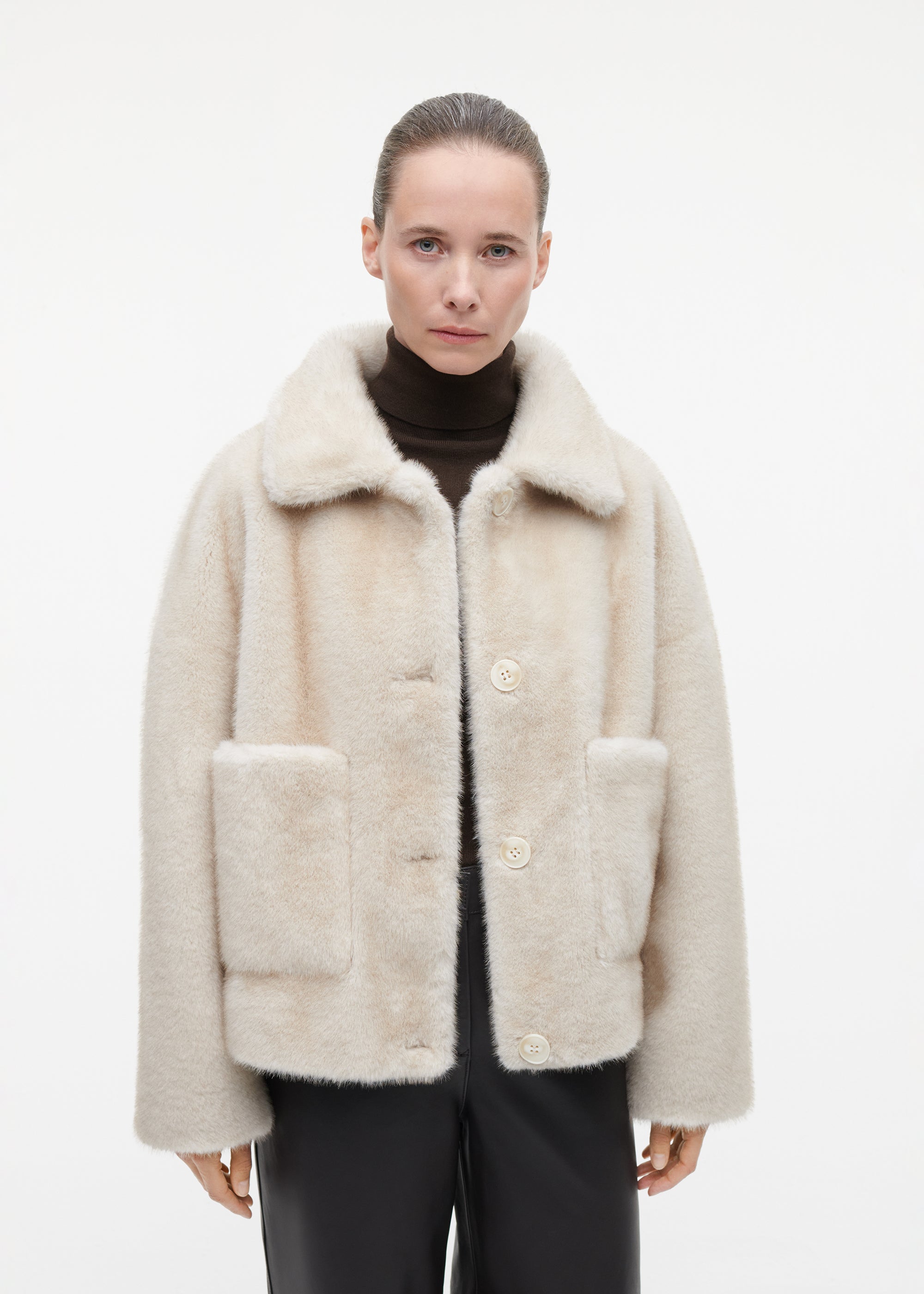 FAJE Reversible Faux Fur Jacket