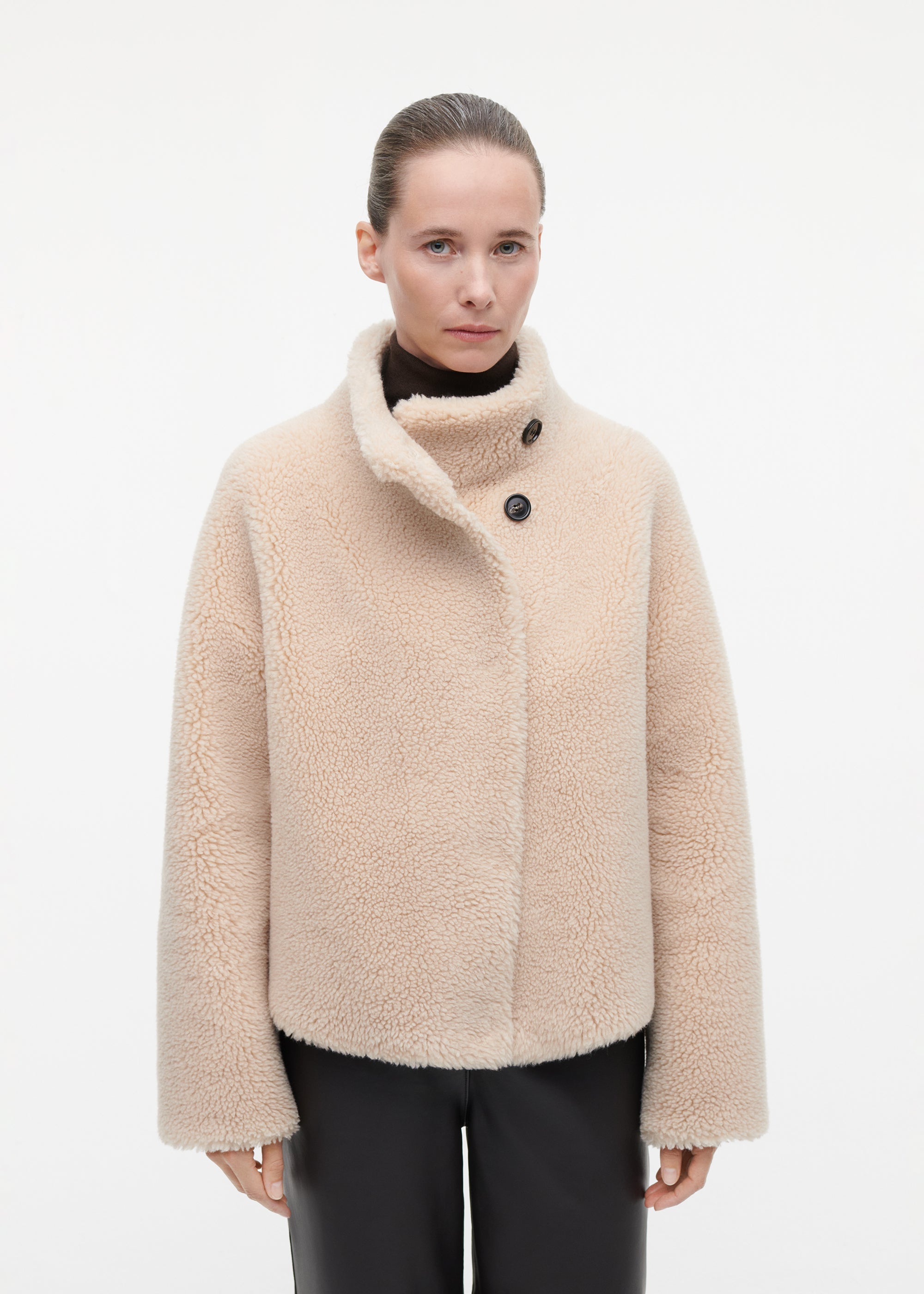 MALLOW Teddy Wollen Jas