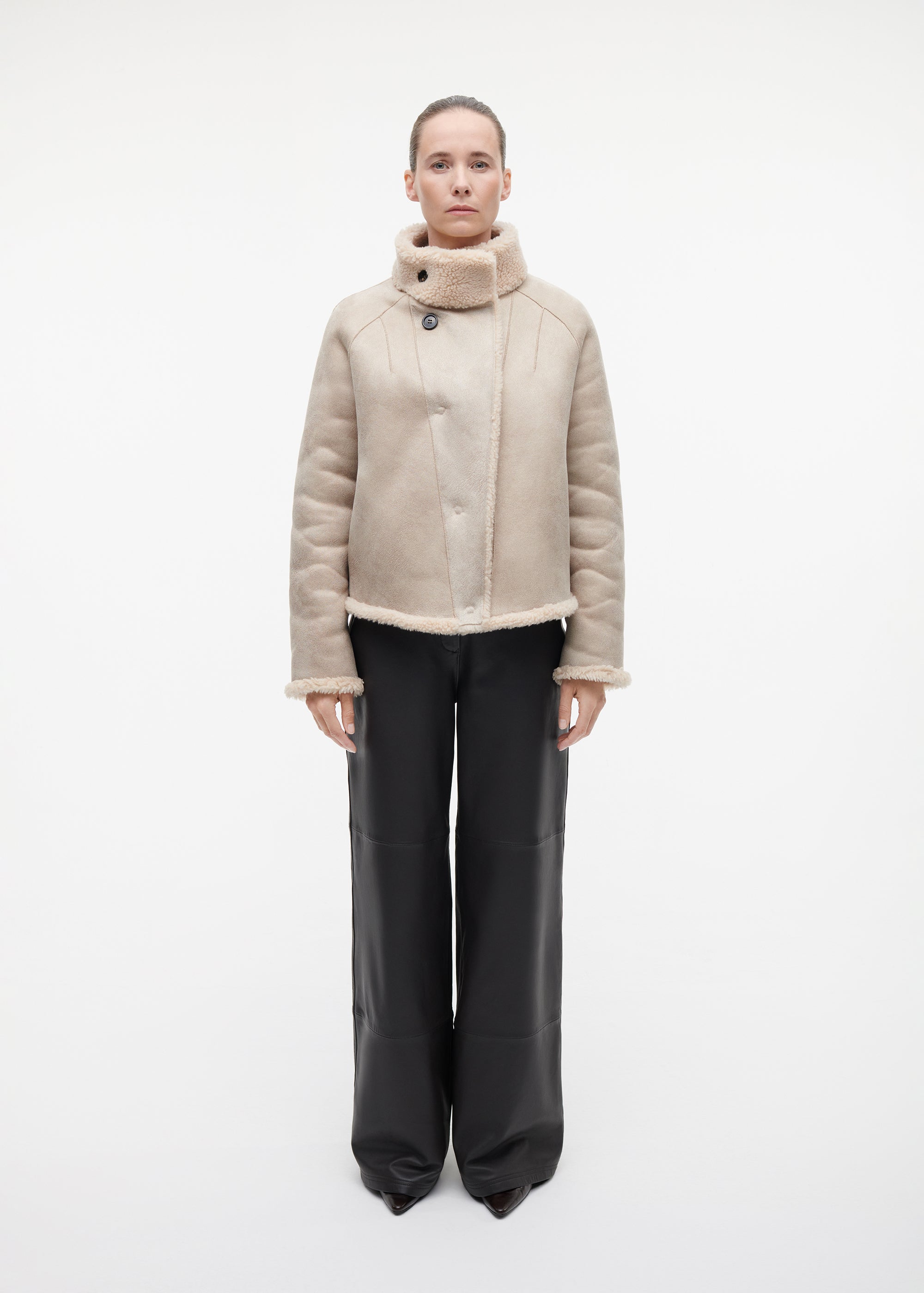 MALLOW Teddy Wollen Jas