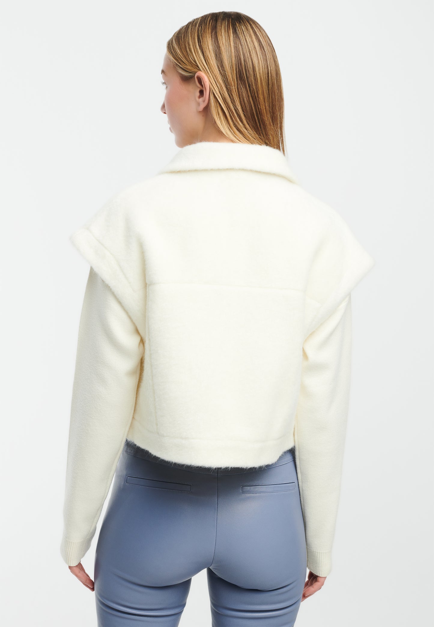 PLUME Faux Mohair Gilet