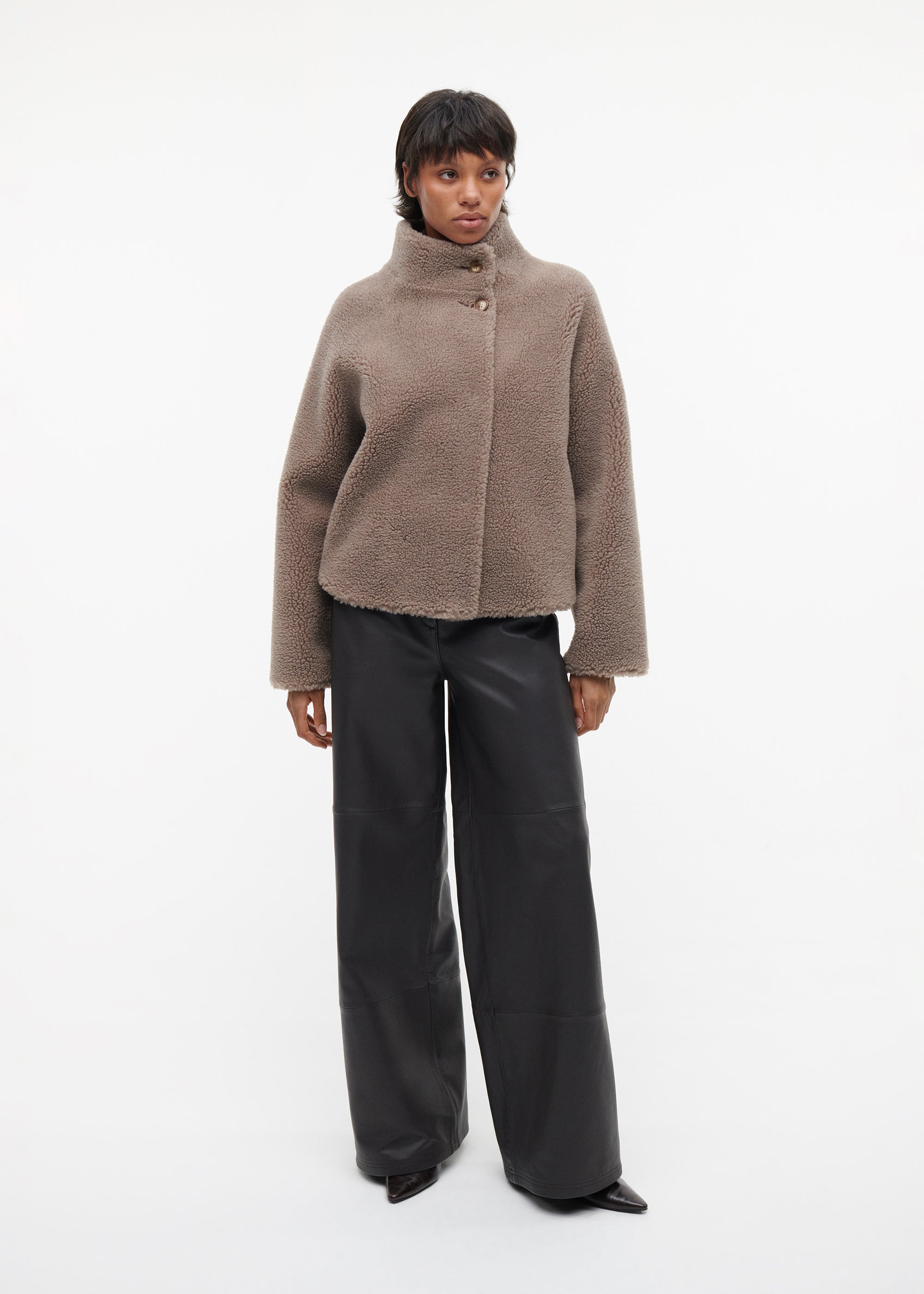 MALLOW Teddy Wollen Jas