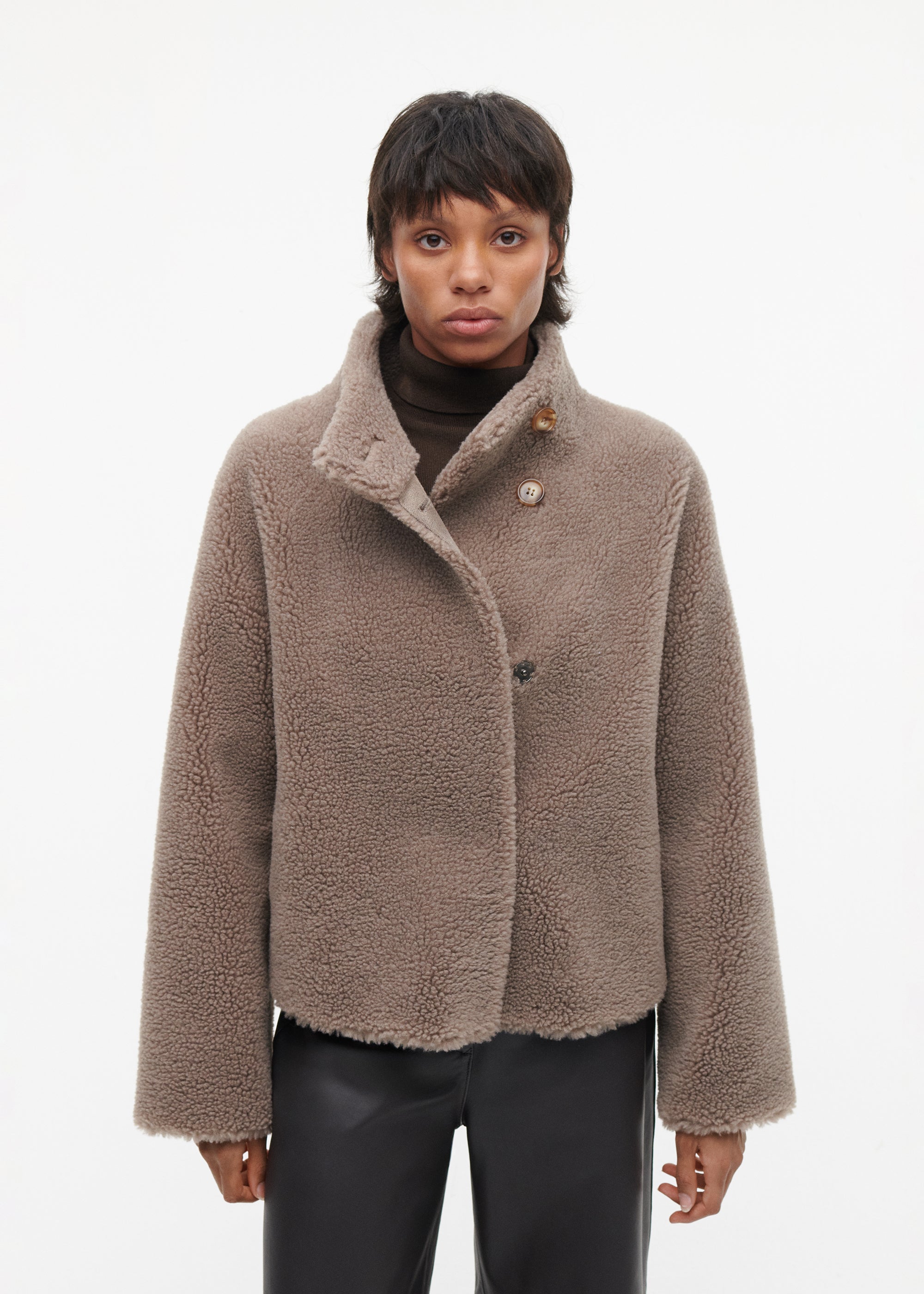 MALLOW Teddy Wollen Jas