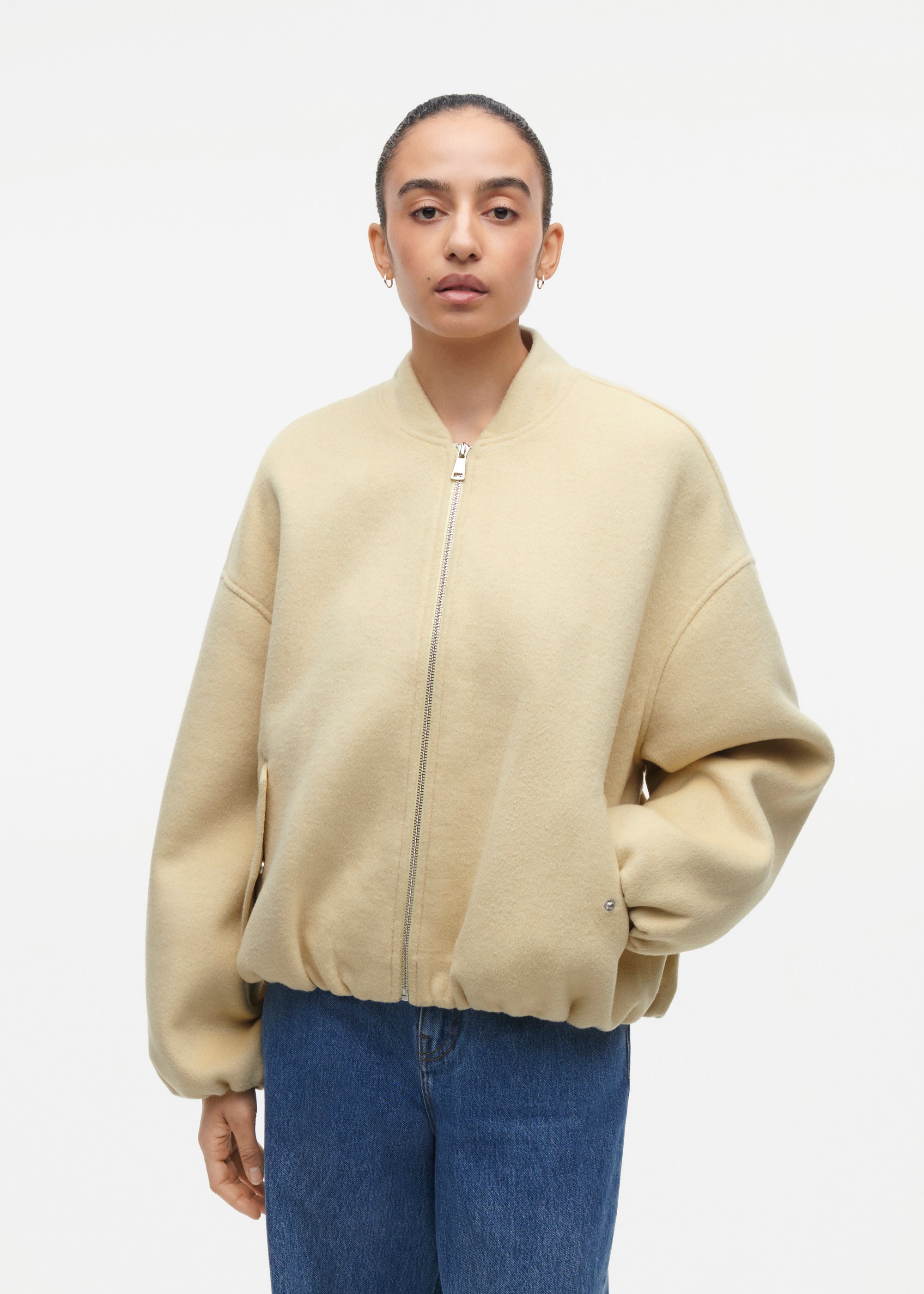 AHTI Wool Bomber Jacket