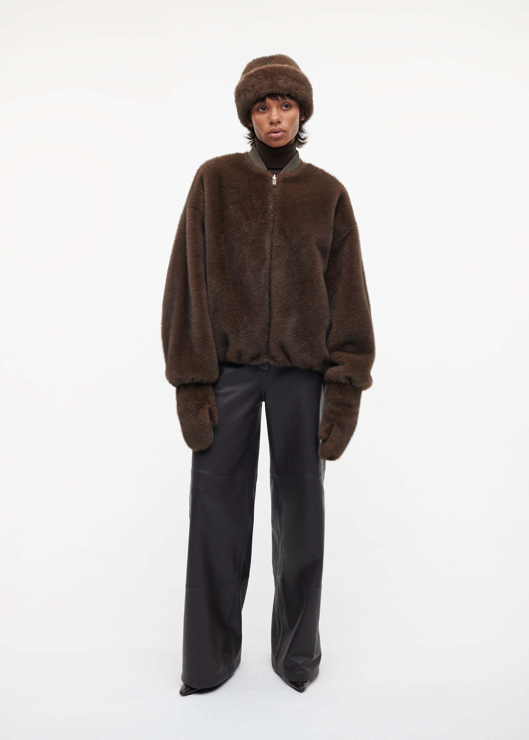 ENOLA Faux Fur Hoed