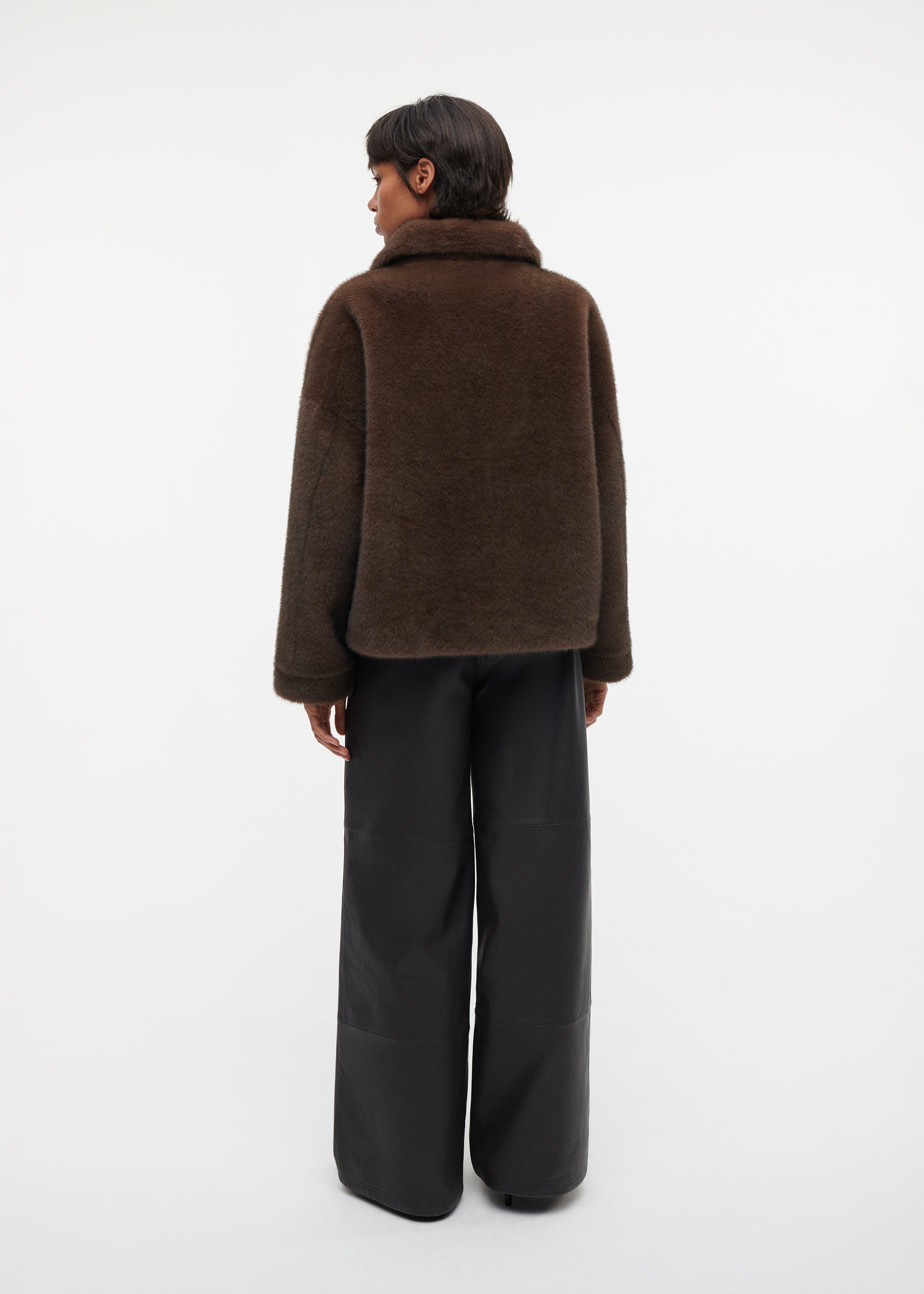 FAJE Reversible Faux Fur Jacket