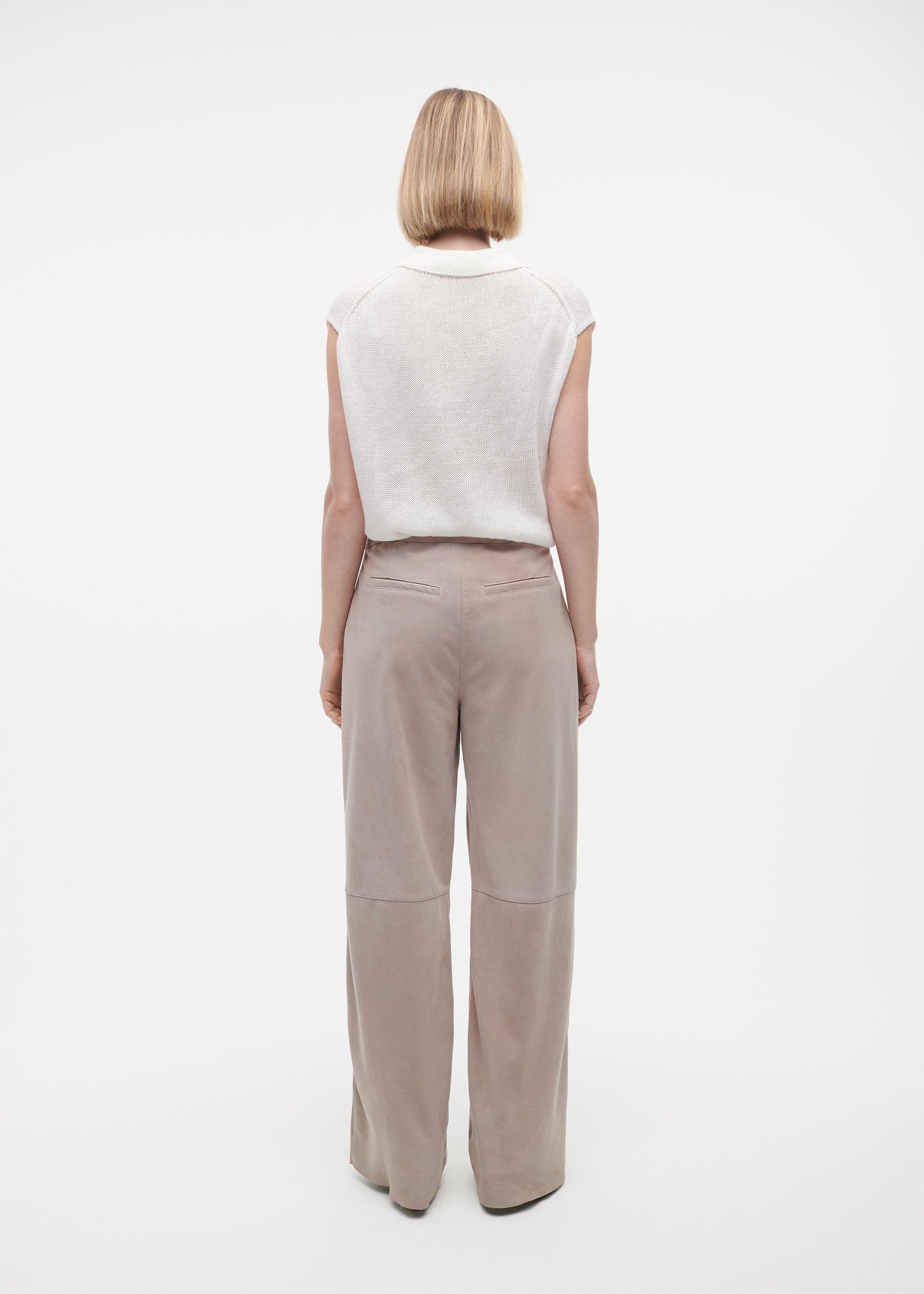NADIA Suede Trousers