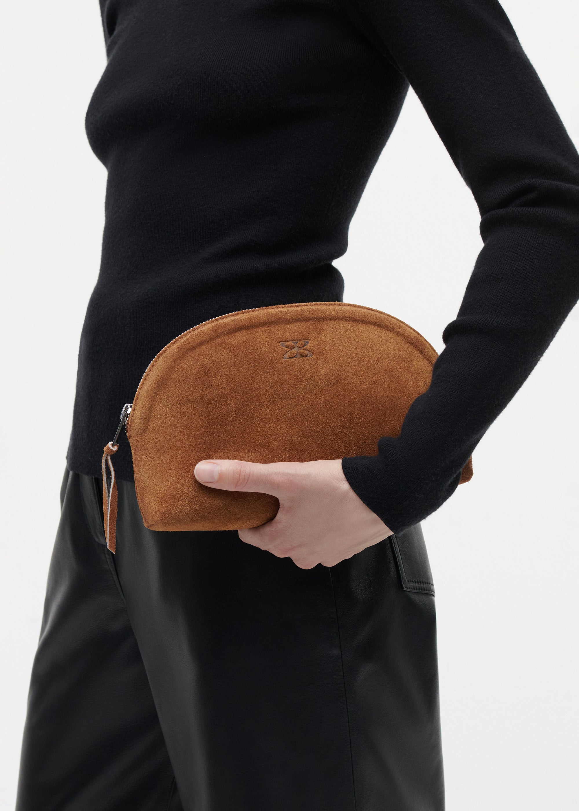 OLIVIA Suede Pouch