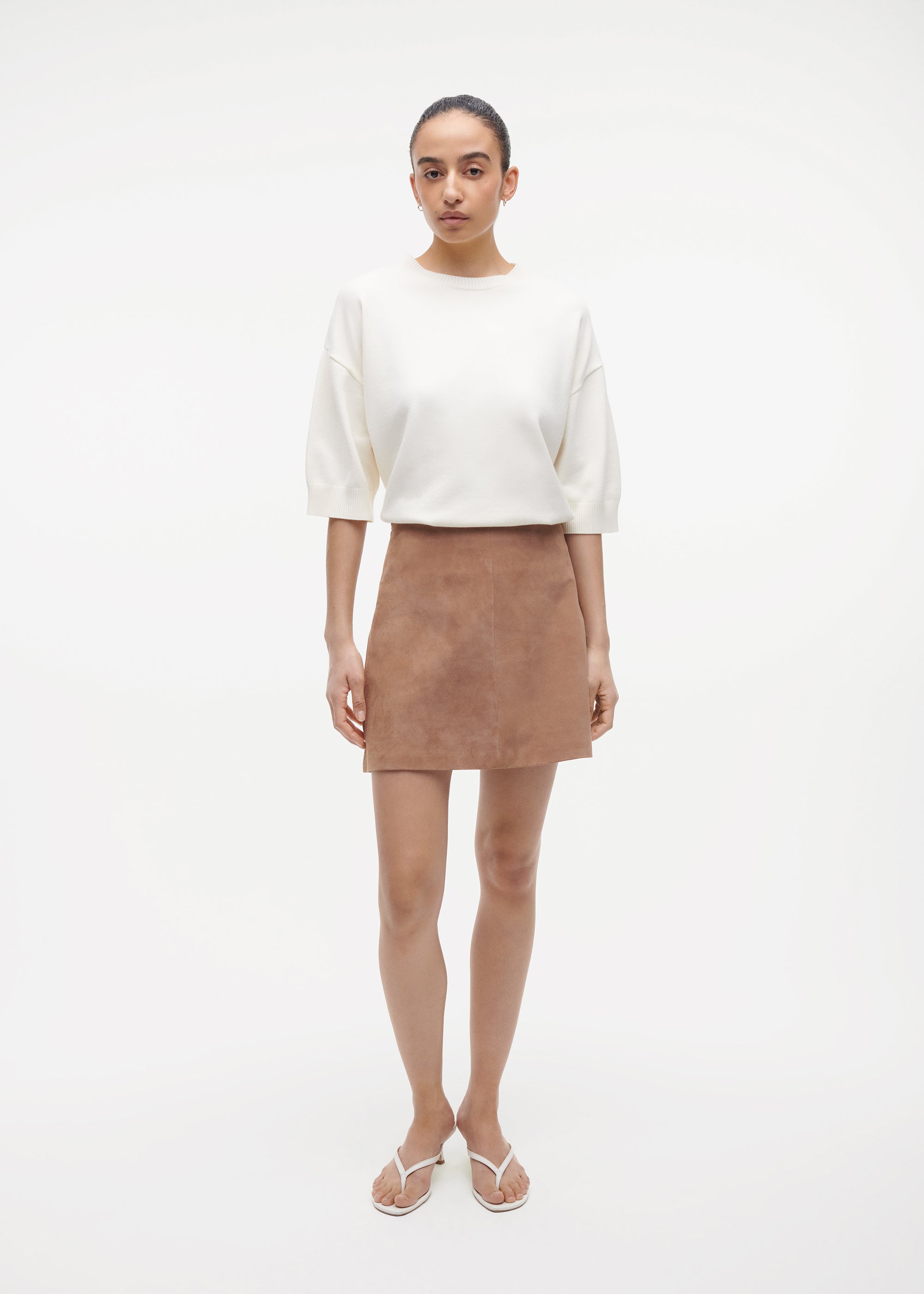 LILIANA Suede Skirt