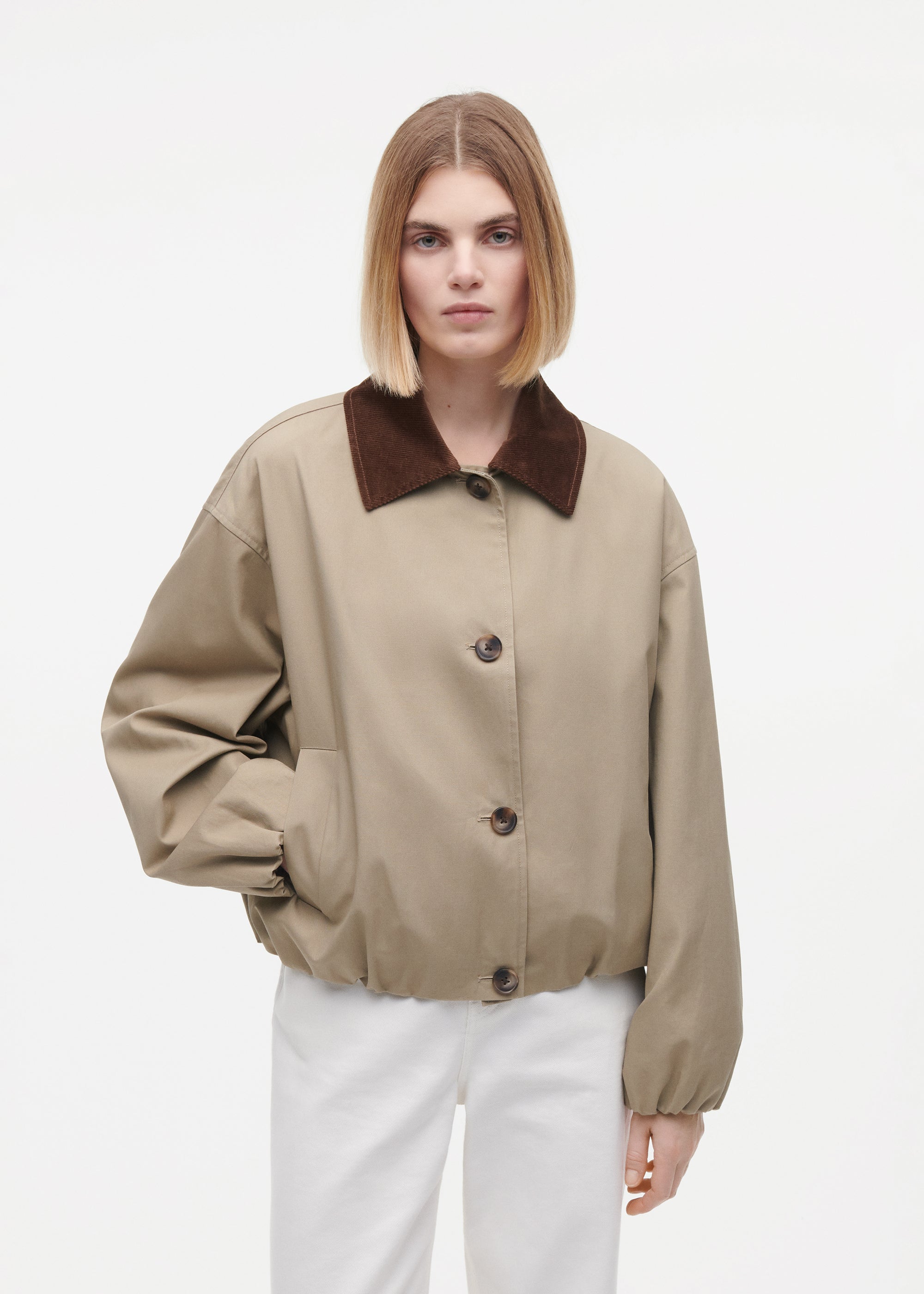 CAMILA Cotton Bomber Jacket