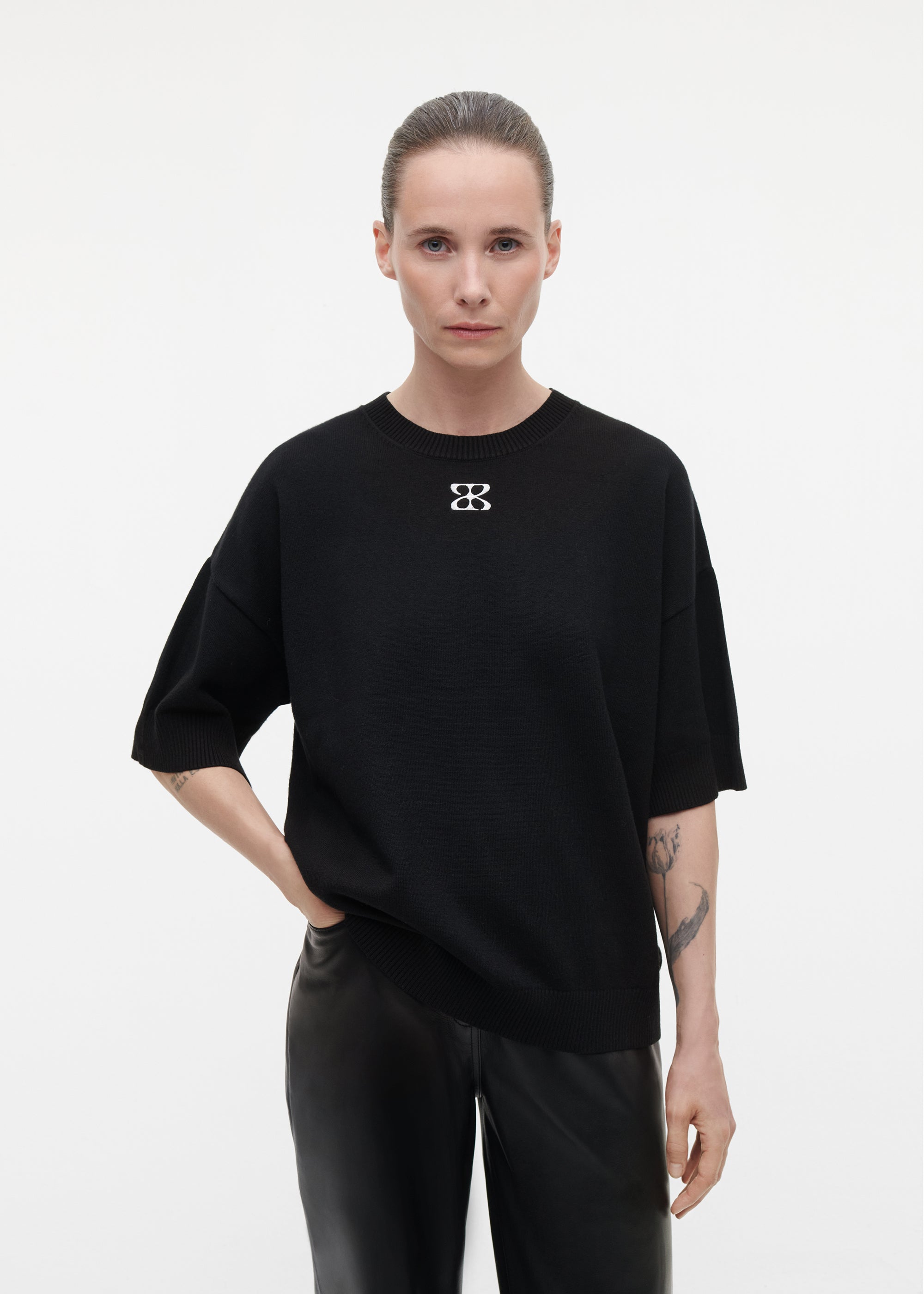 LEVINA Knitted T-shirt