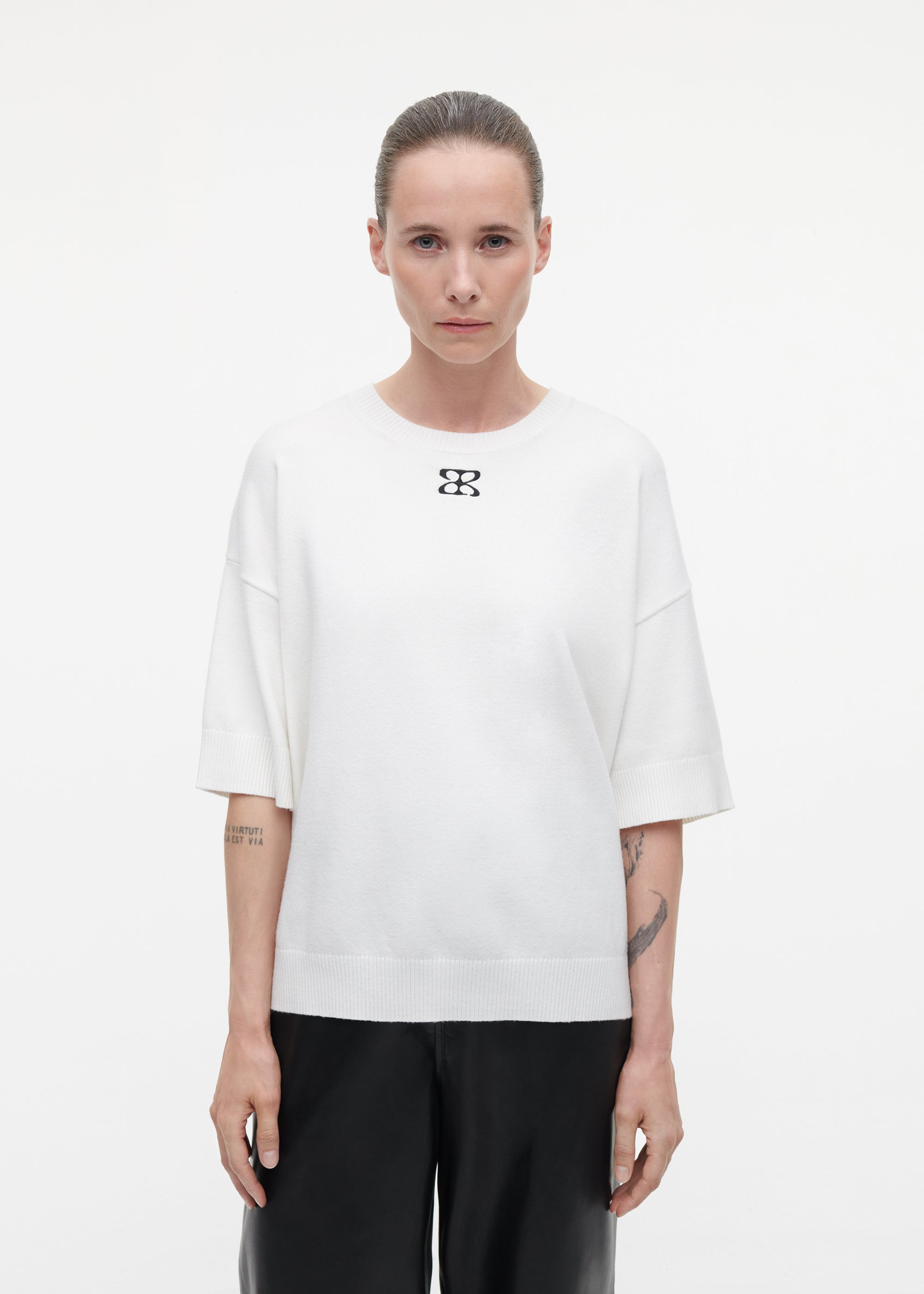 LEVINA Knitted T-shirt