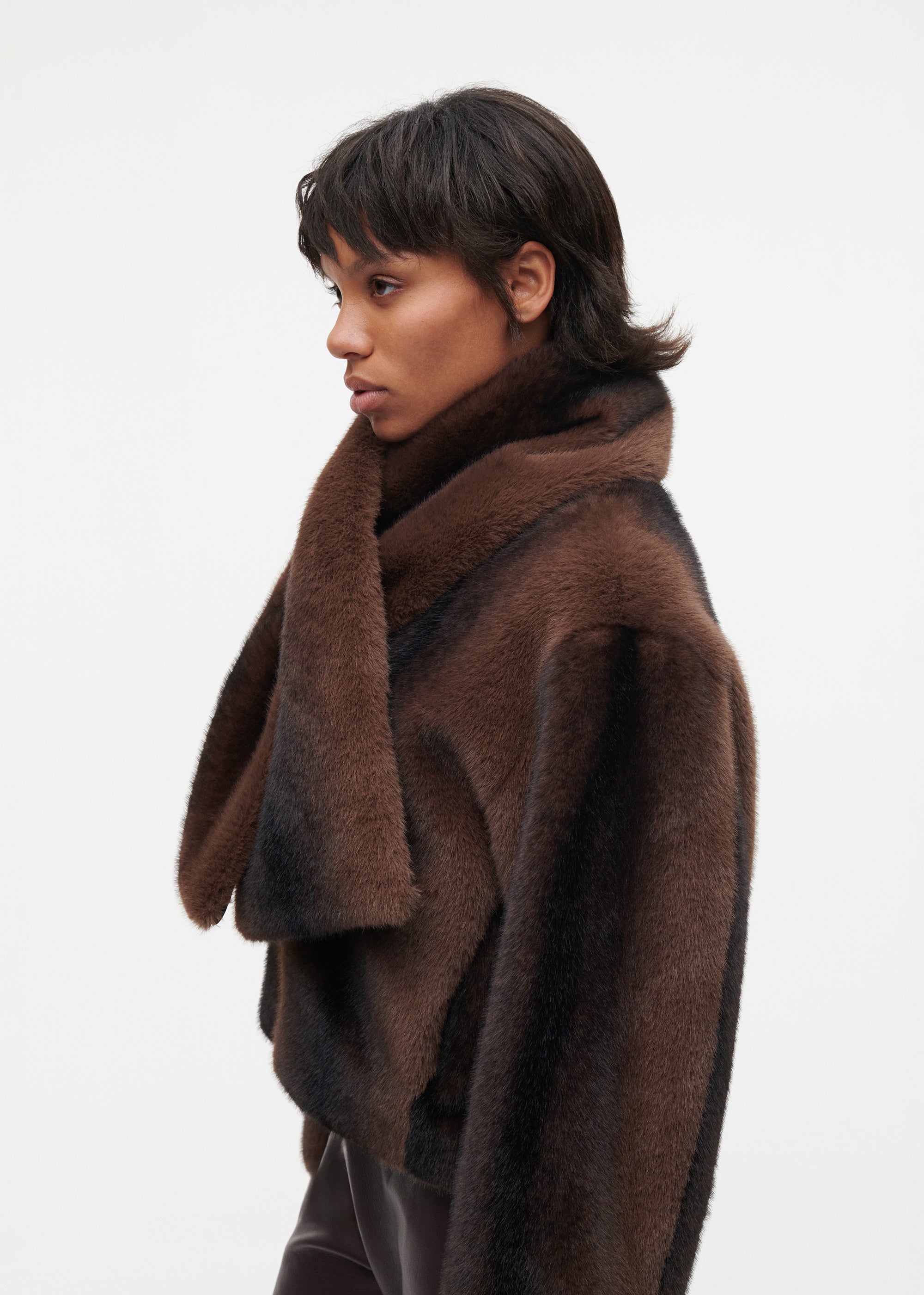 AURORA Faux Fur Scarf