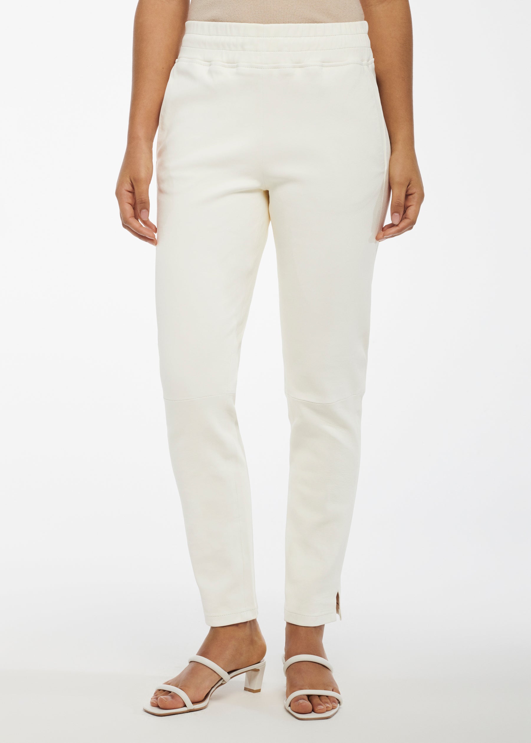 NOA Stretch Leren Broek