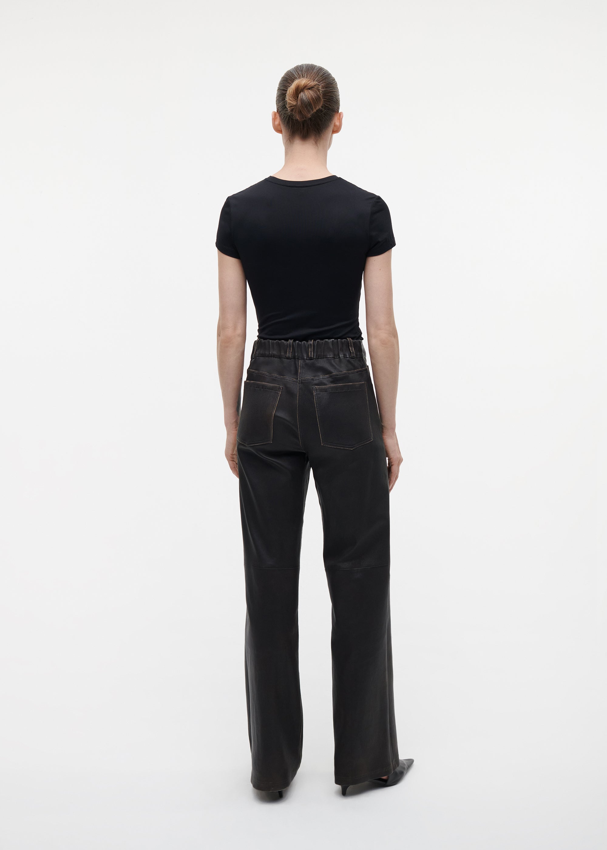 RENITA Vintage Leather Trousers
