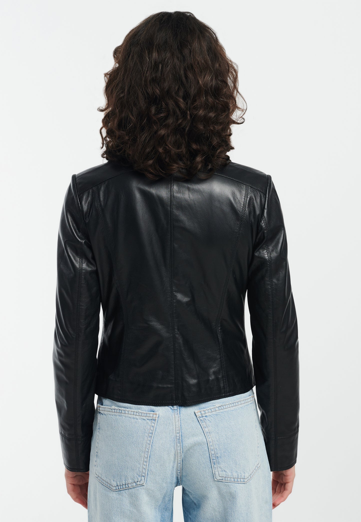 LOVATO Leather Biker Jacket