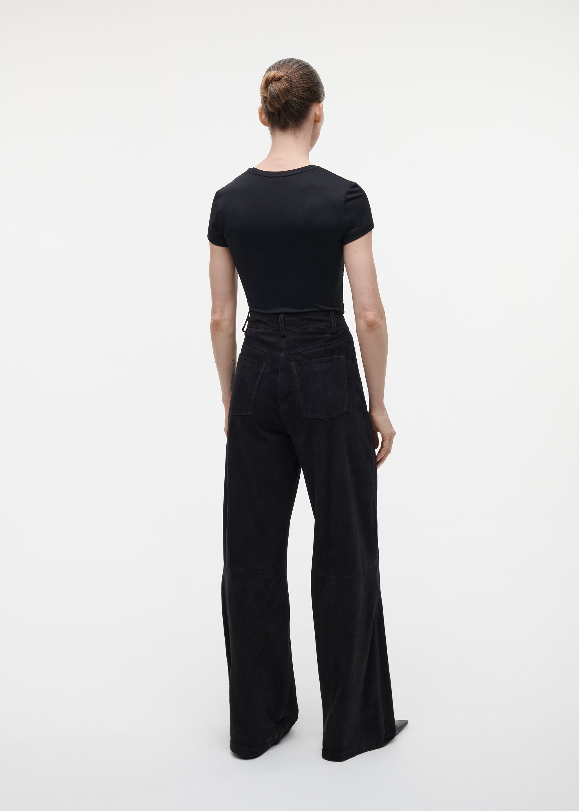 KAIA Suede Trousers