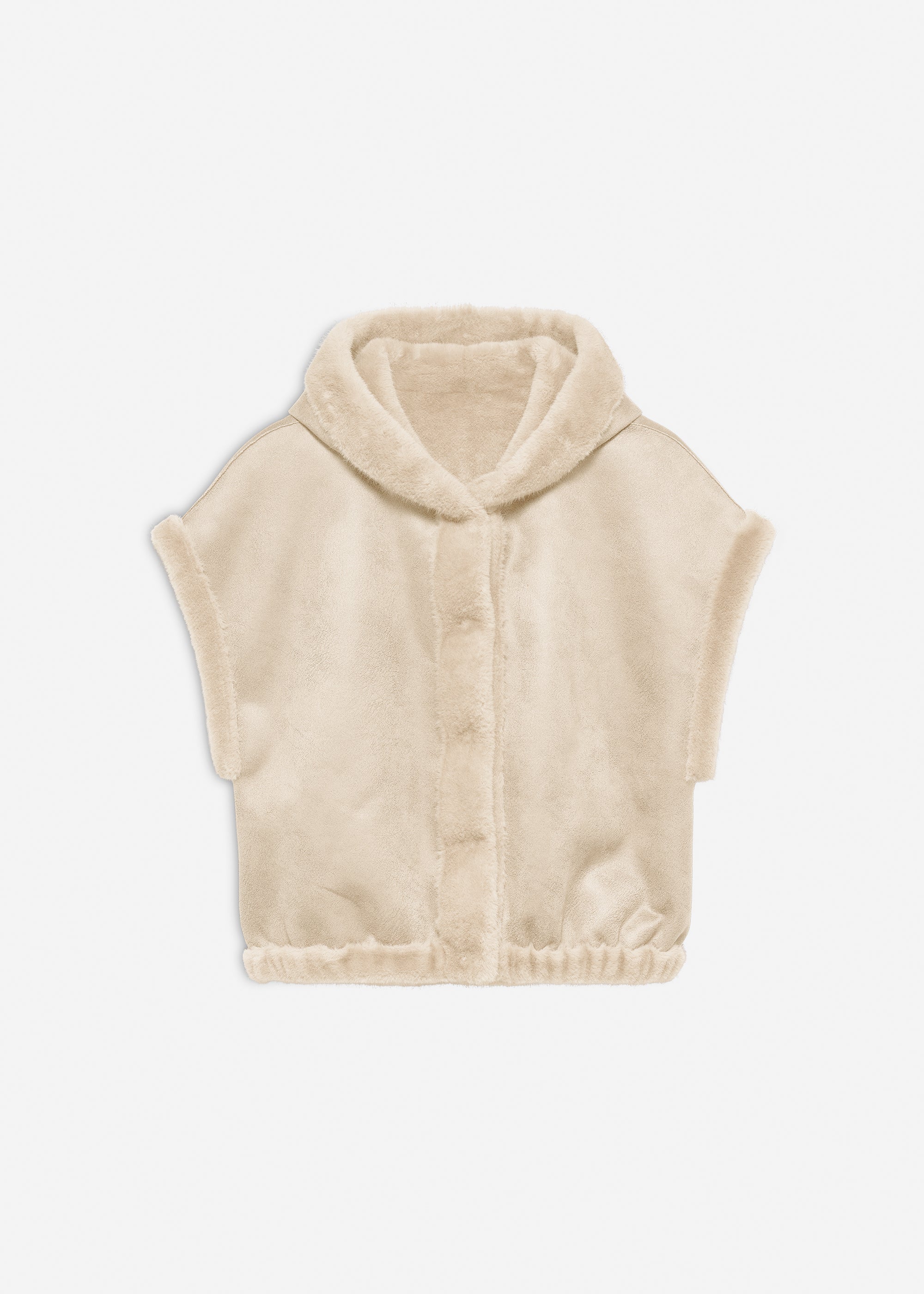 OLENA Reversible Faux Fur Gilet